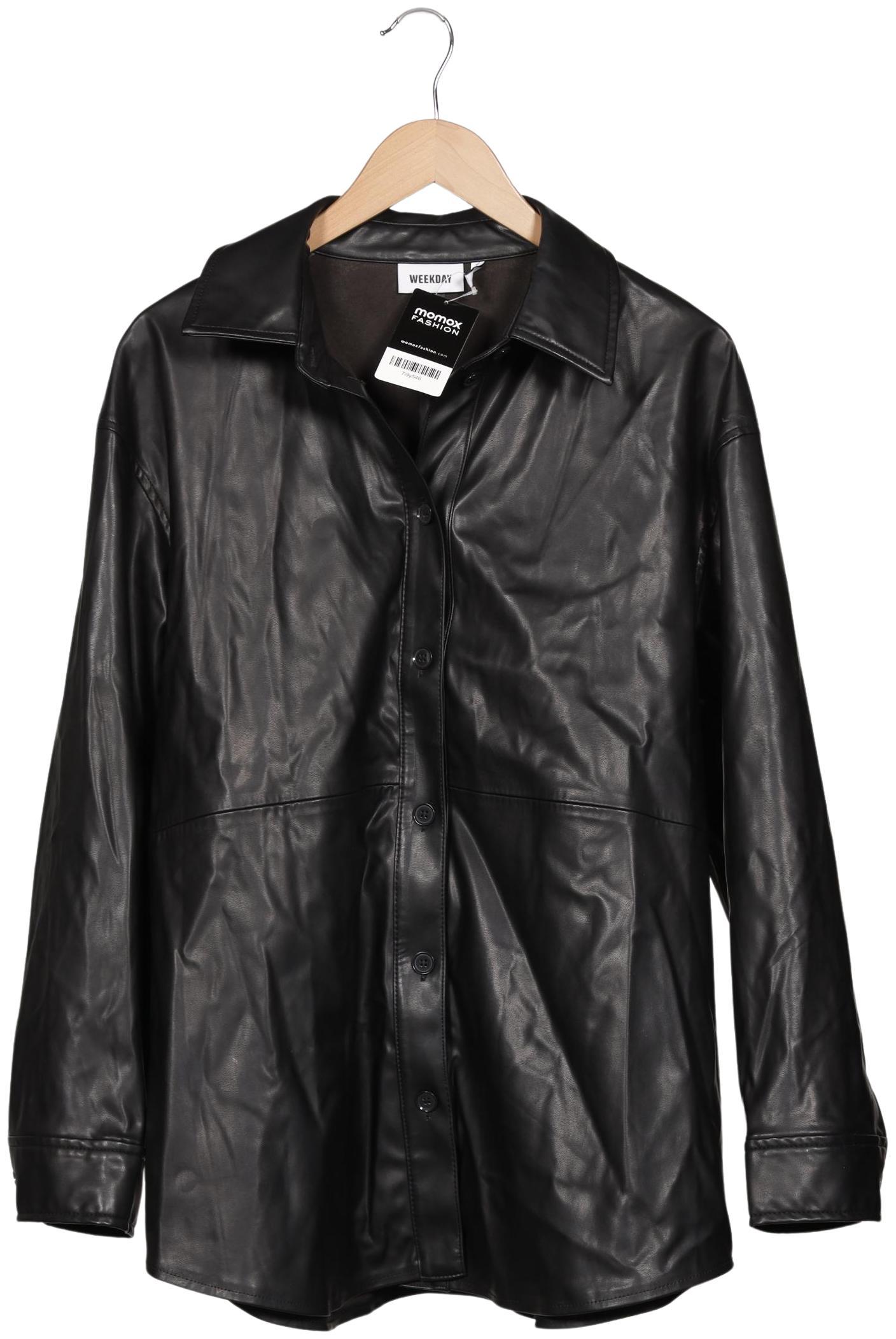 

Weekday Damen Jacke, schwarz, Gr. 42