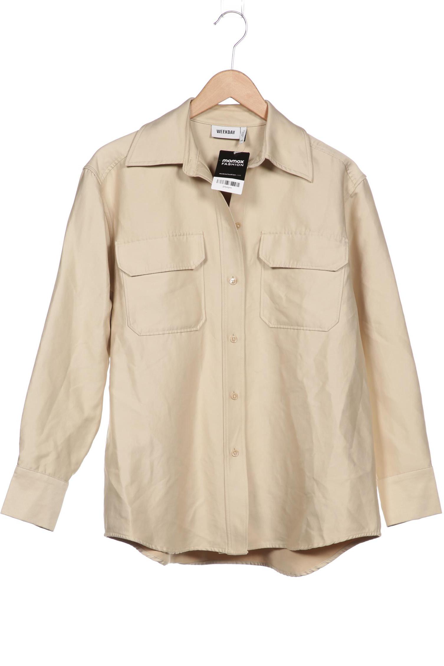 

Weekday Damen Jacke, beige, Gr. 34