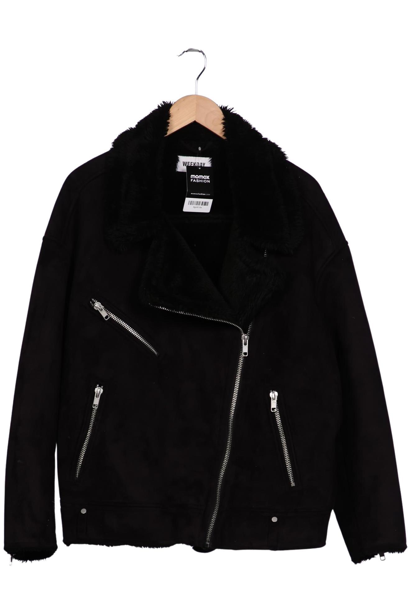 

Weekday Damen Jacke, schwarz, Gr. 42