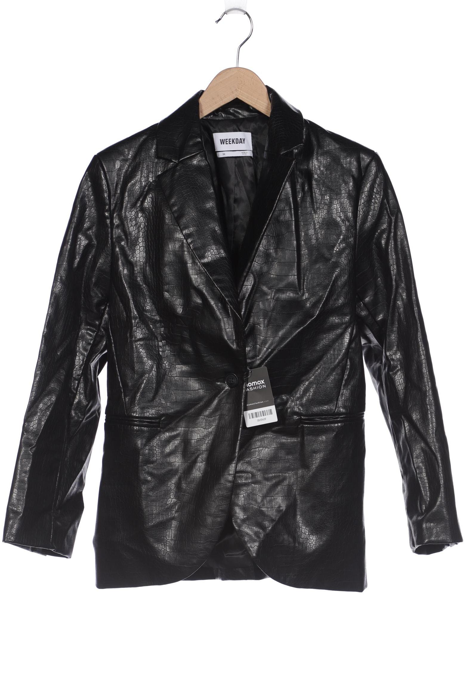 

Weekday Damen Jacke, schwarz