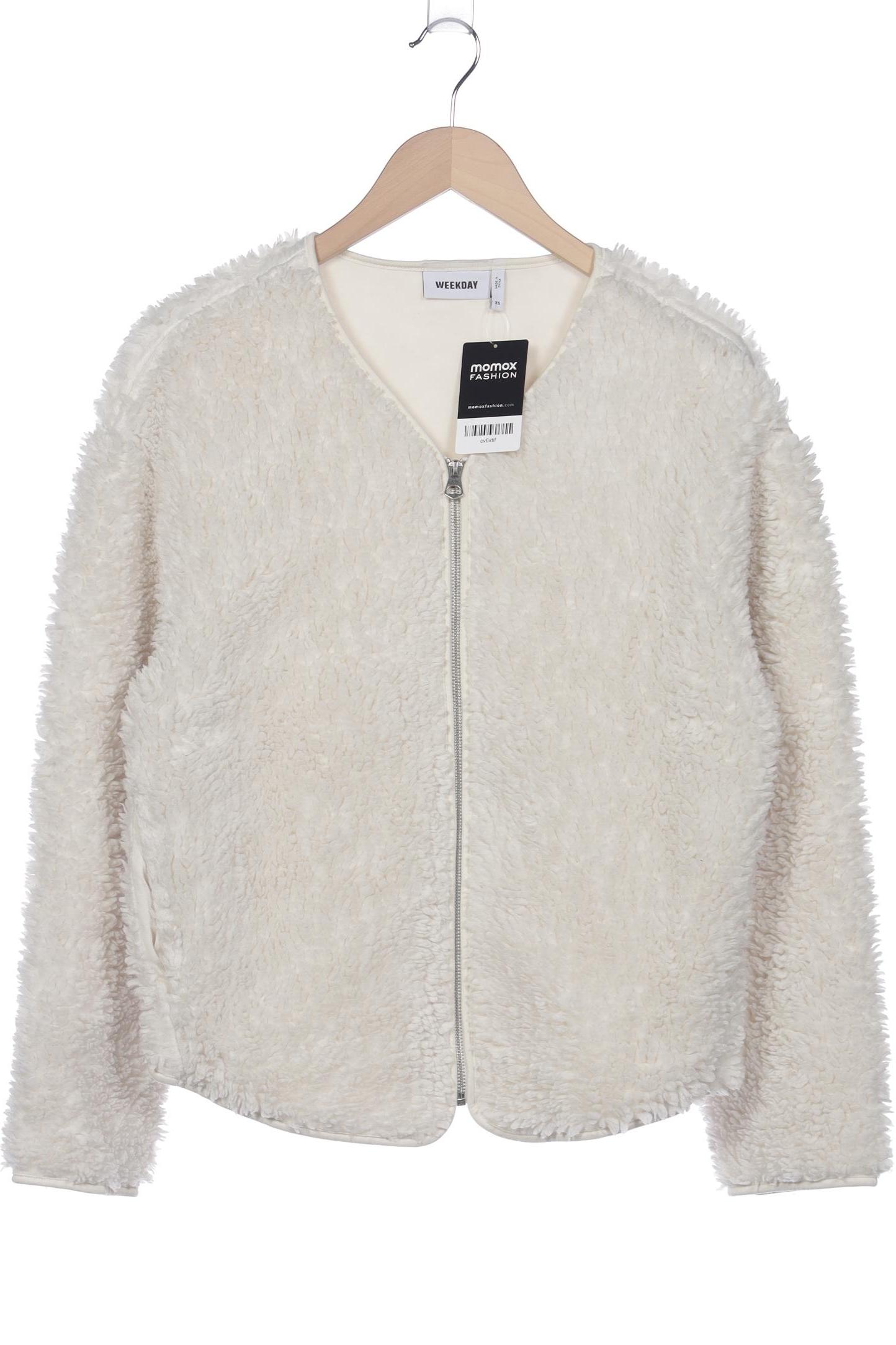 

Weekday Damen Jacke, weiß, Gr. 34