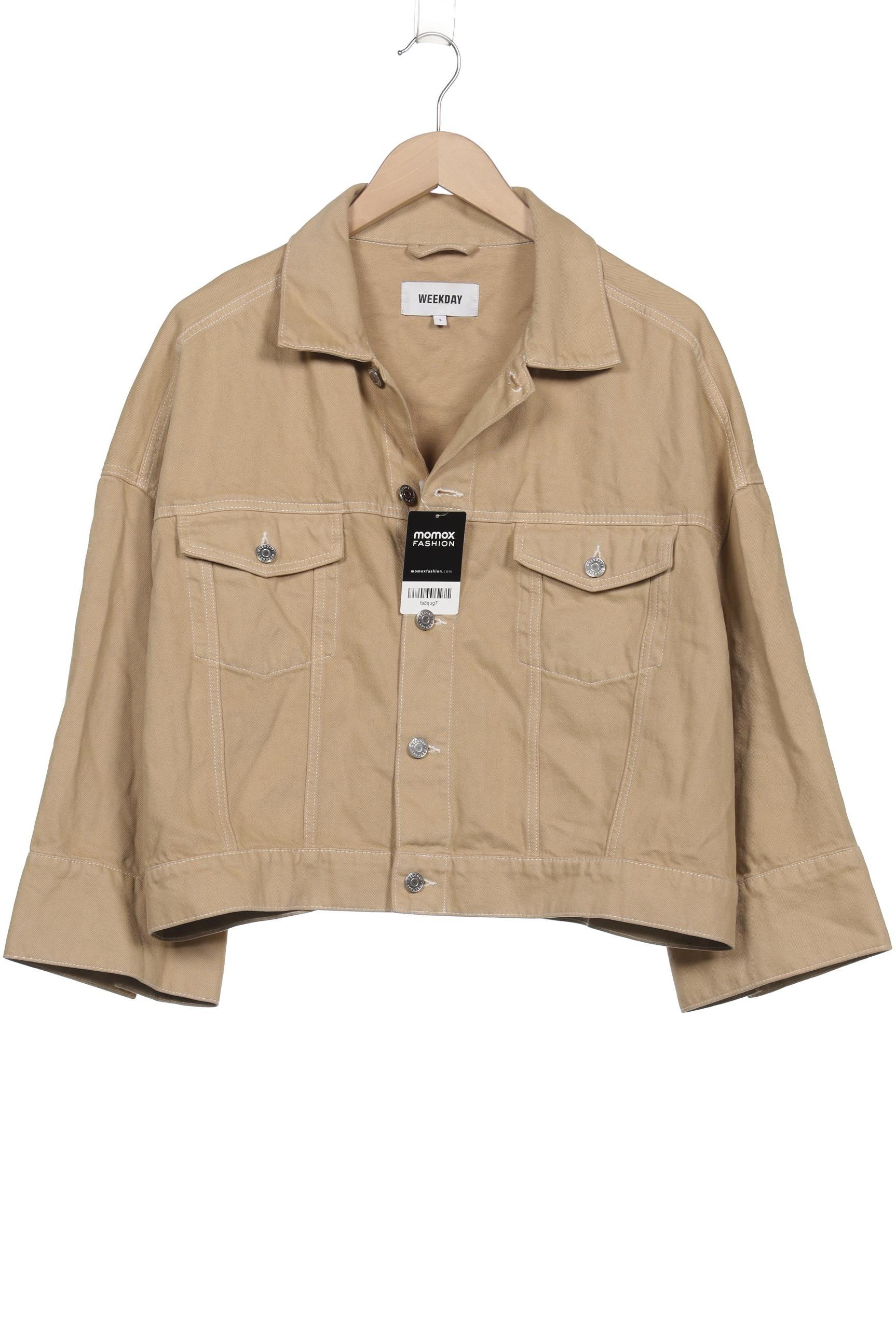 

Weekday Damen Jacke, beige, Gr. 36