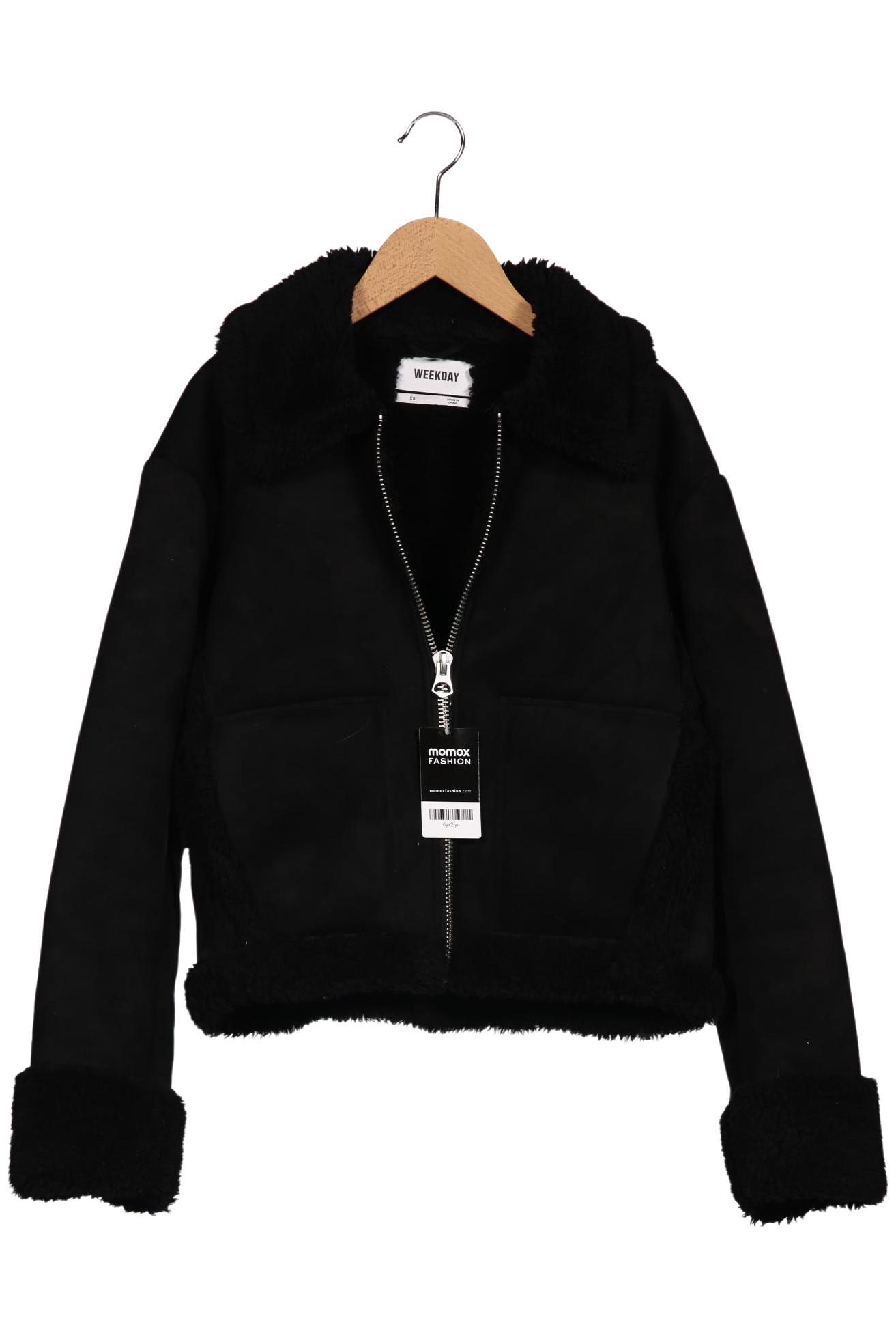 

Weekday Damen Jacke, schwarz, Gr. 34