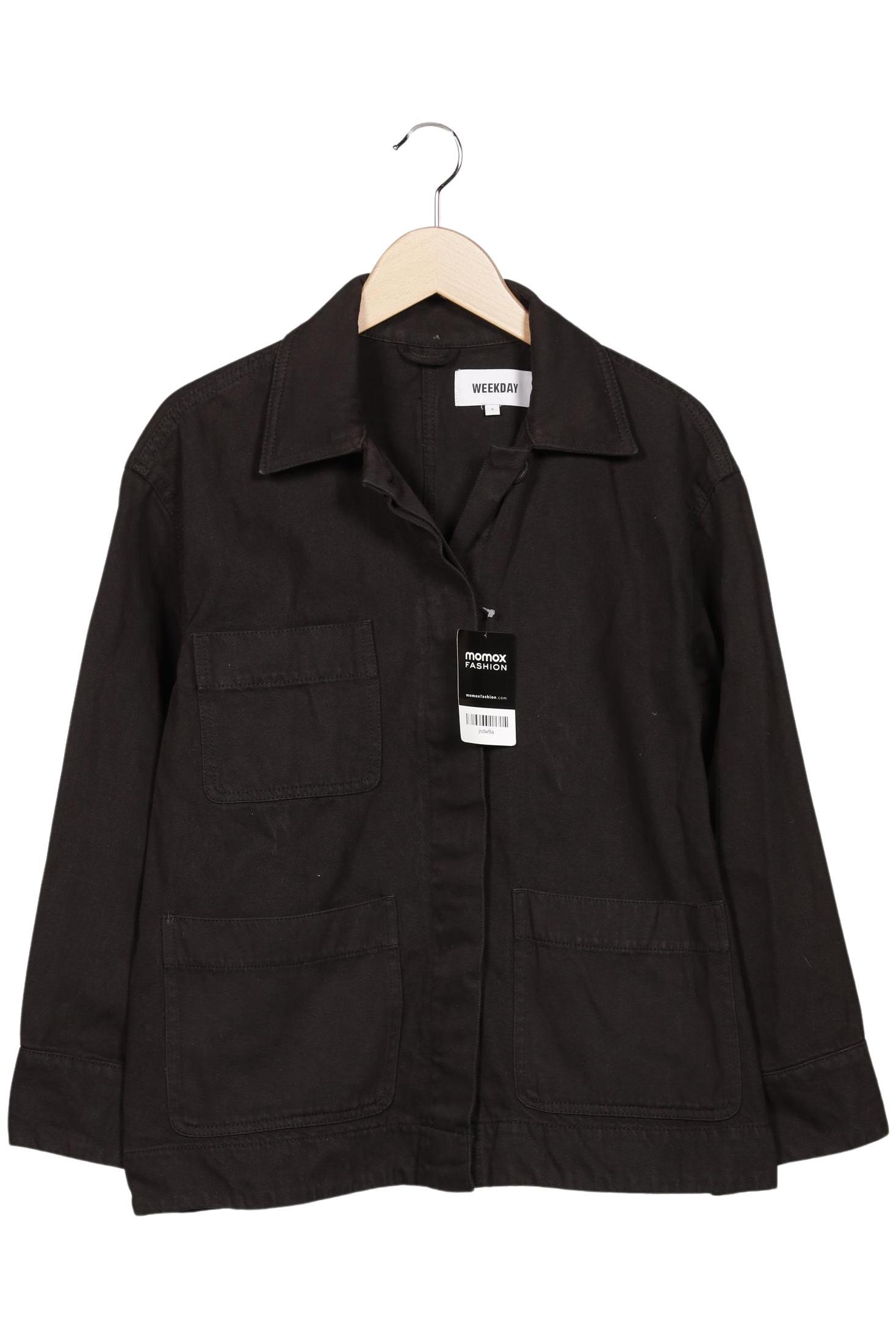 

Weekday Damen Jacke, schwarz, Gr. 36