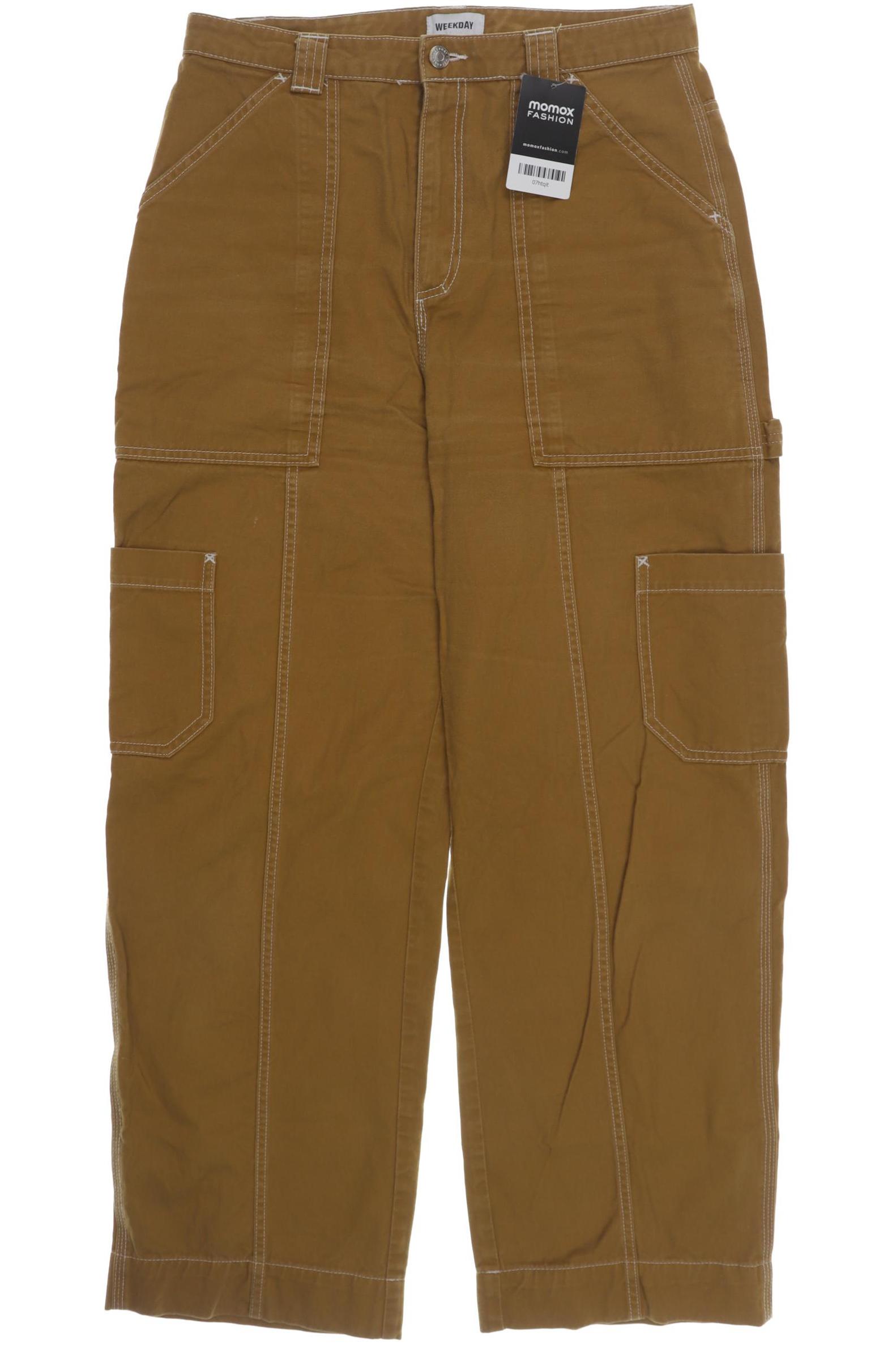 

Weekday Damen Jeans, gelb
