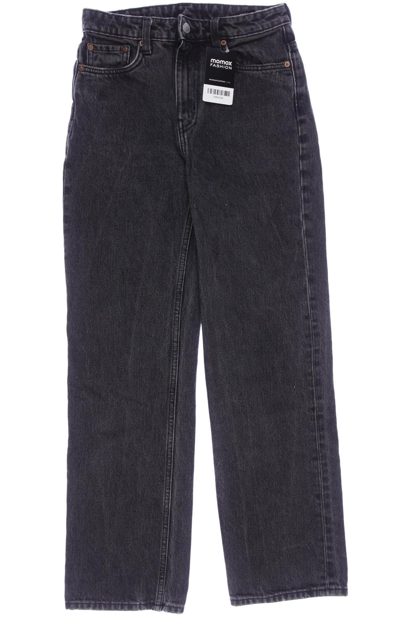

Weekday Damen Jeans, schwarz, Gr. 25