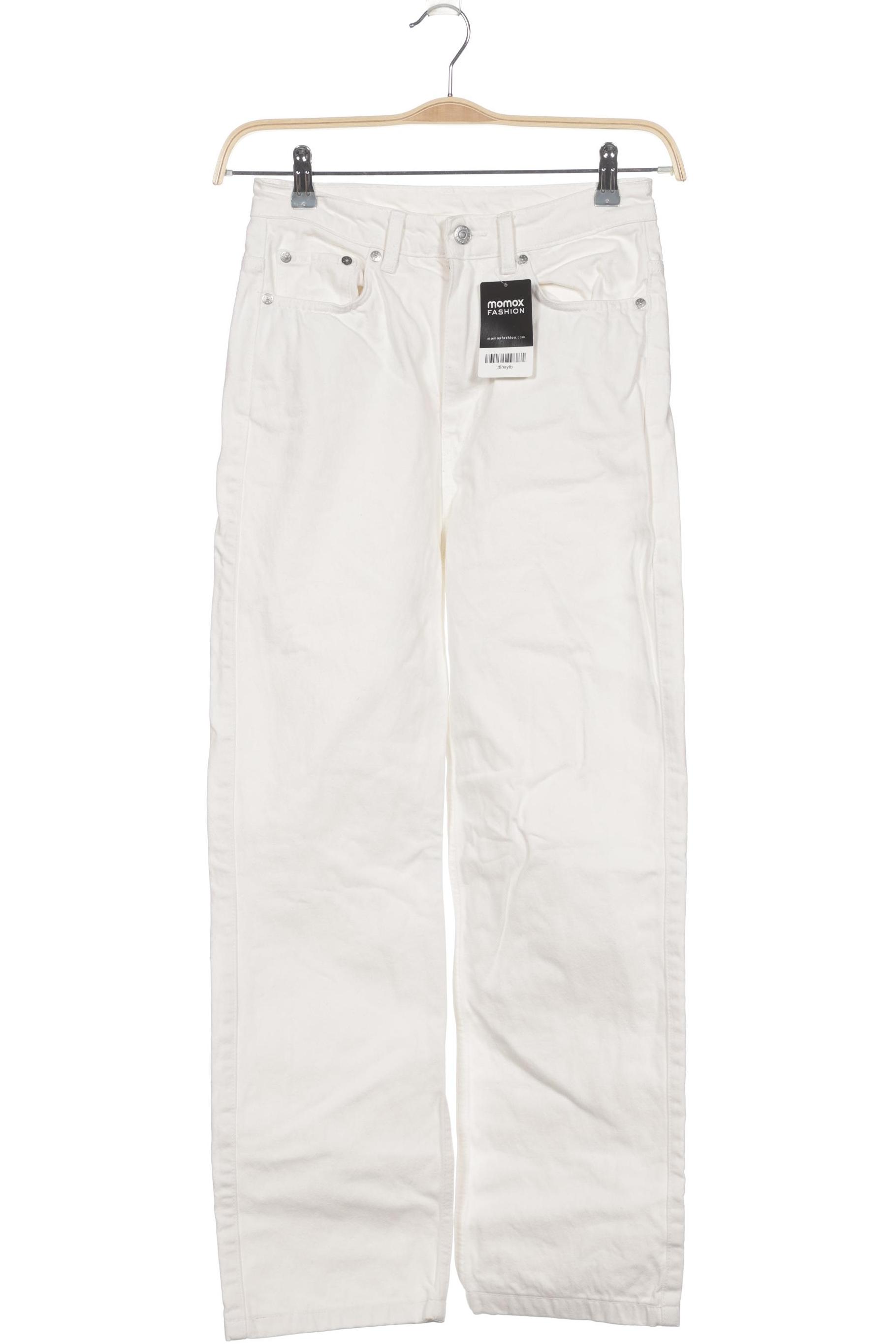 

Weekday Damen Jeans, cremeweiß, Gr. 27