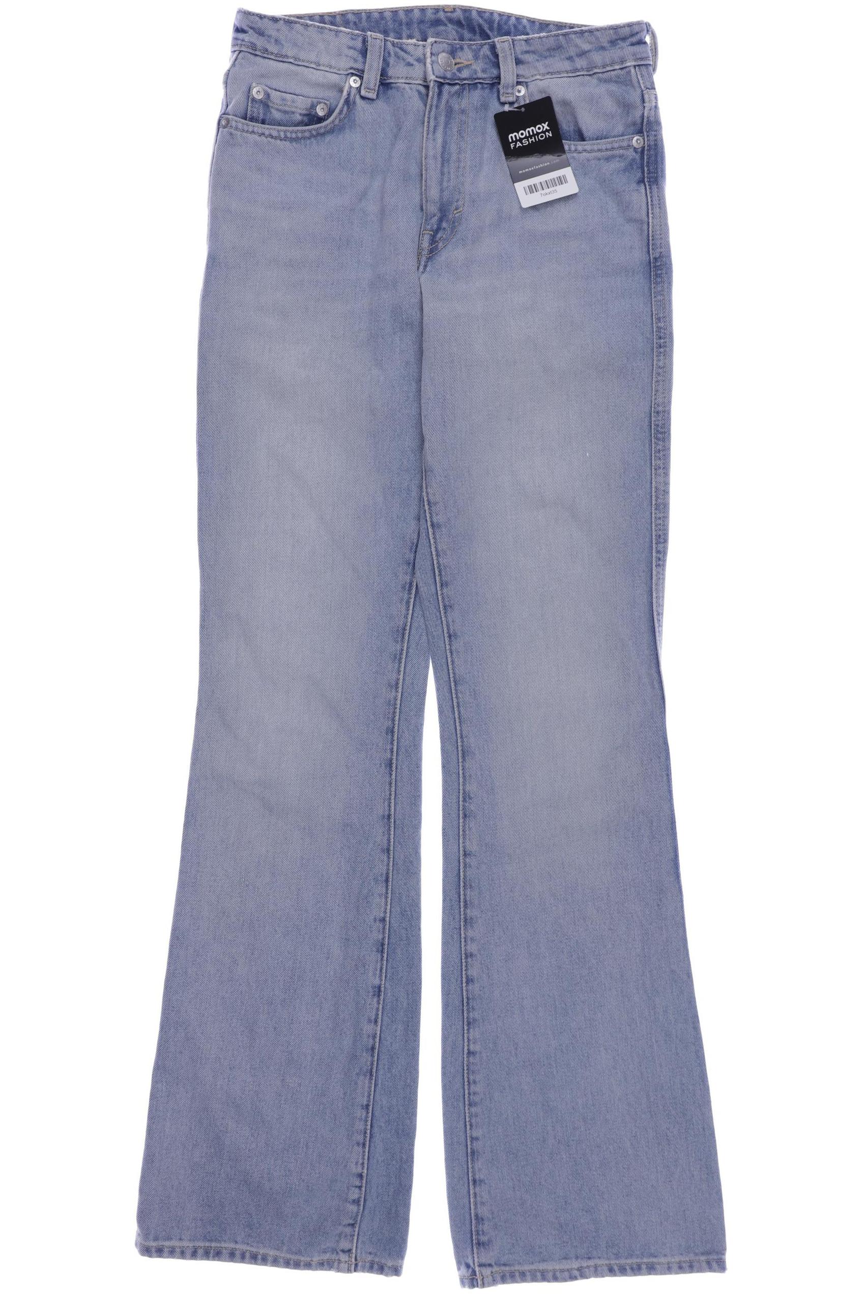 

Weekday Damen Jeans, blau, Gr. 25
