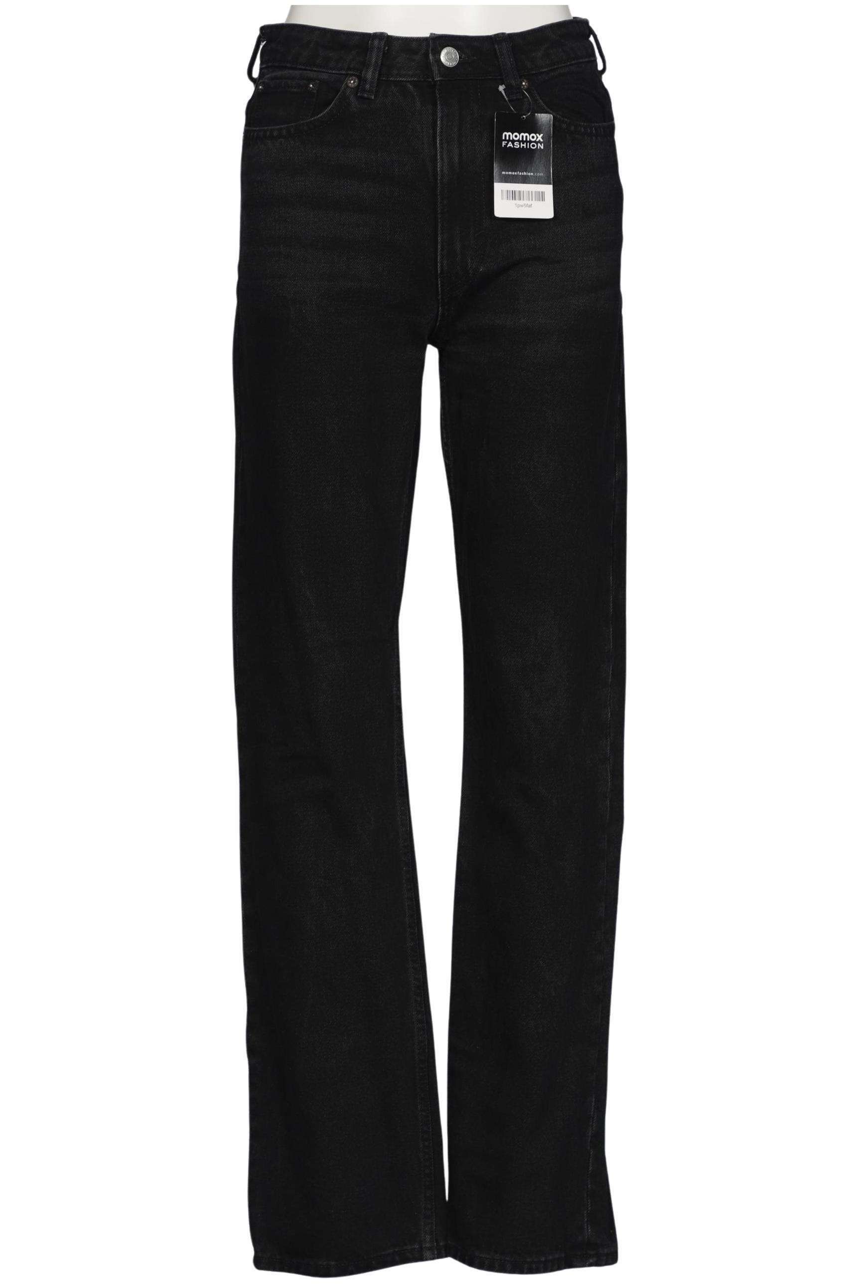 

Weekday Damen Jeans, schwarz, Gr. 25