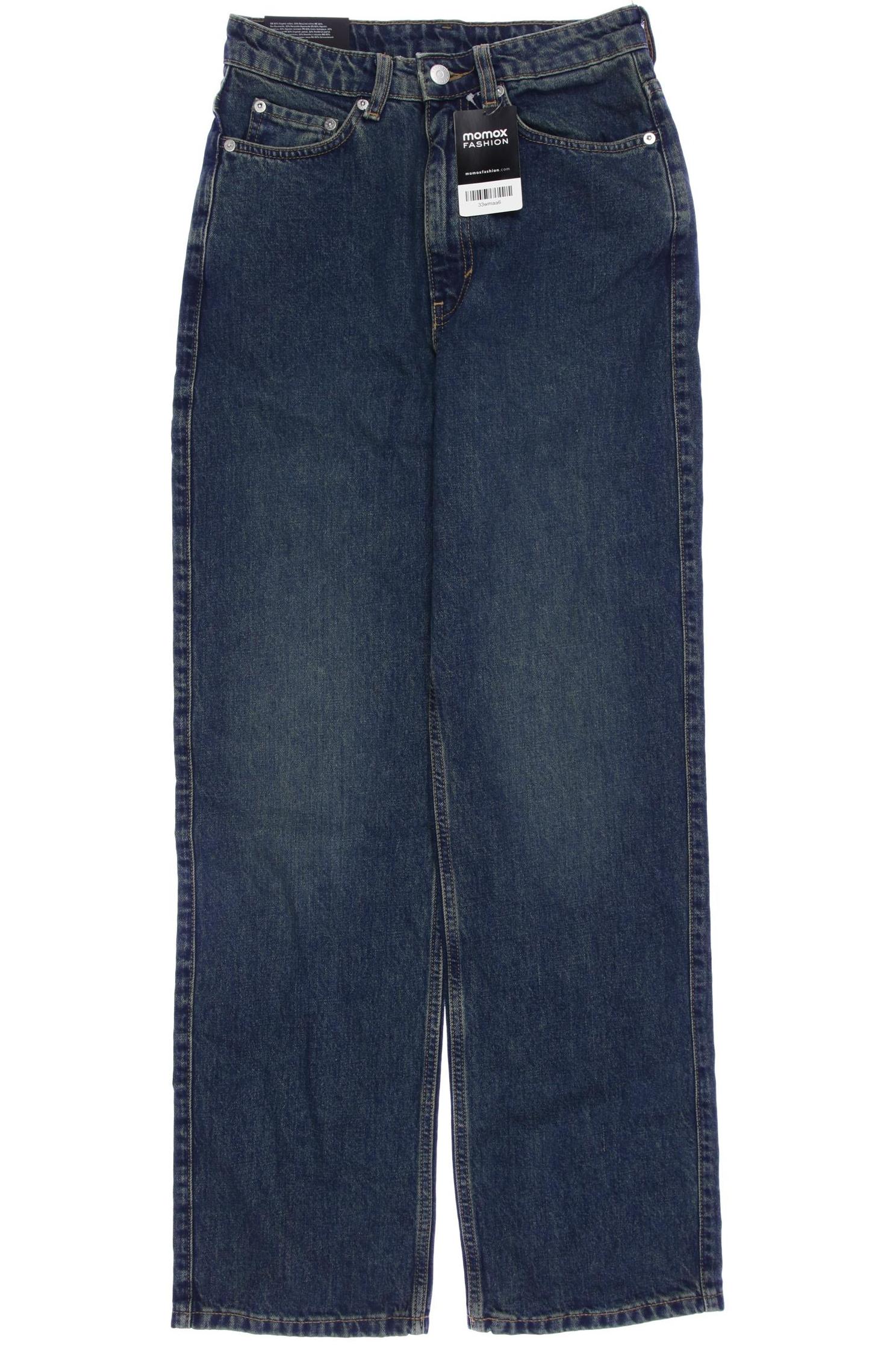 

Weekday Damen Jeans, blau, Gr. 27