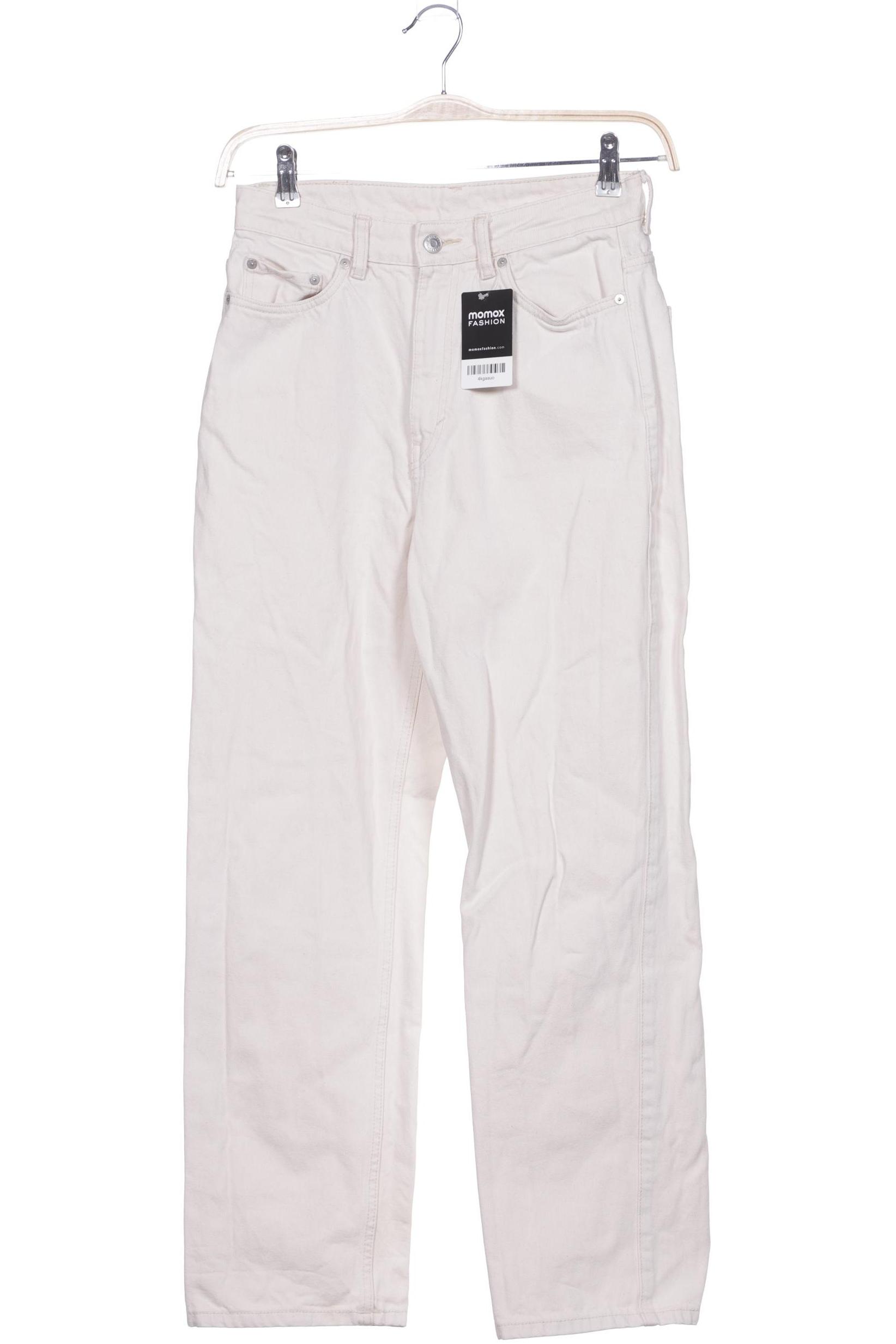 

Weekday Damen Jeans, cremeweiß, Gr. 28
