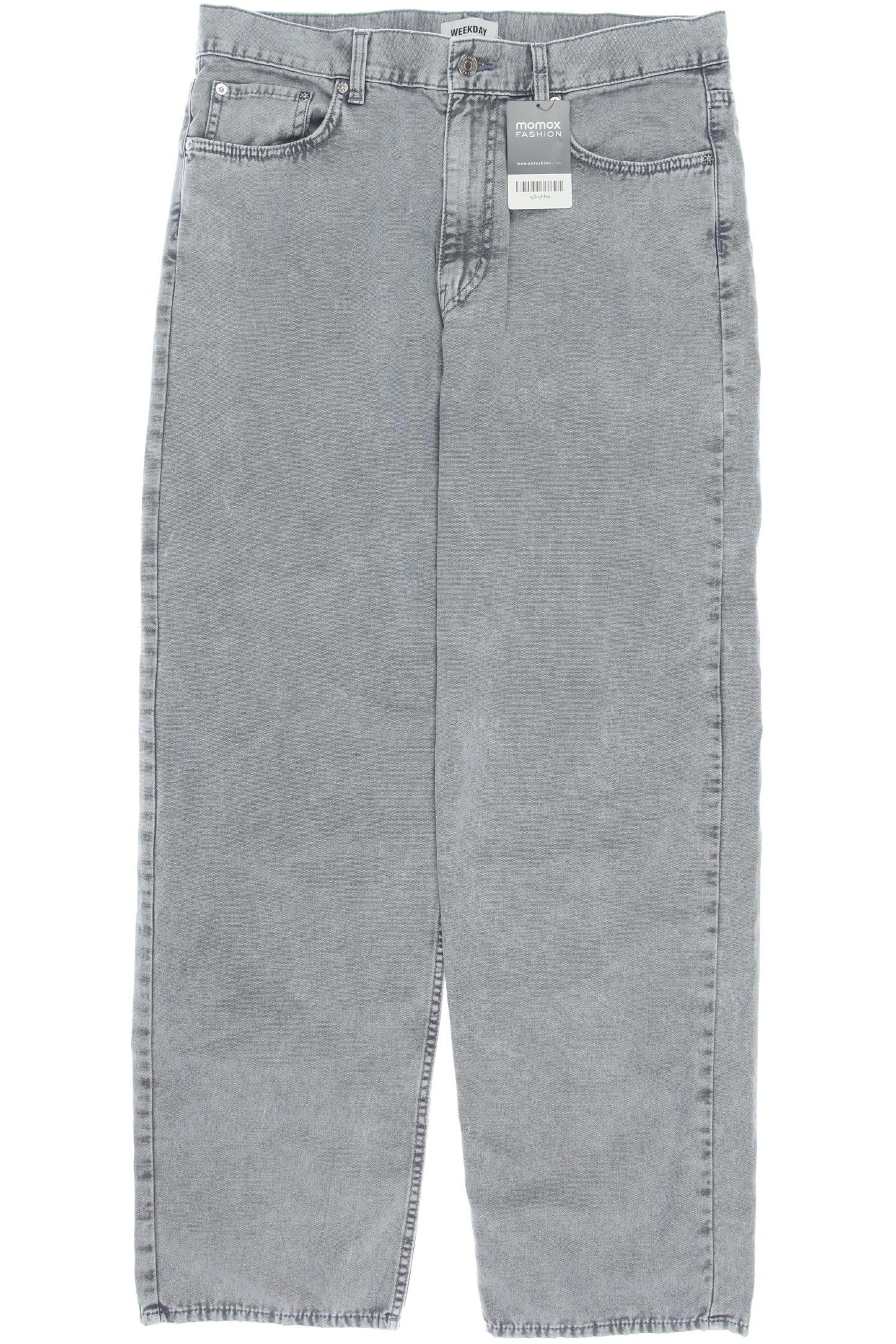 

Weekday Damen Jeans, grau, Gr. 31