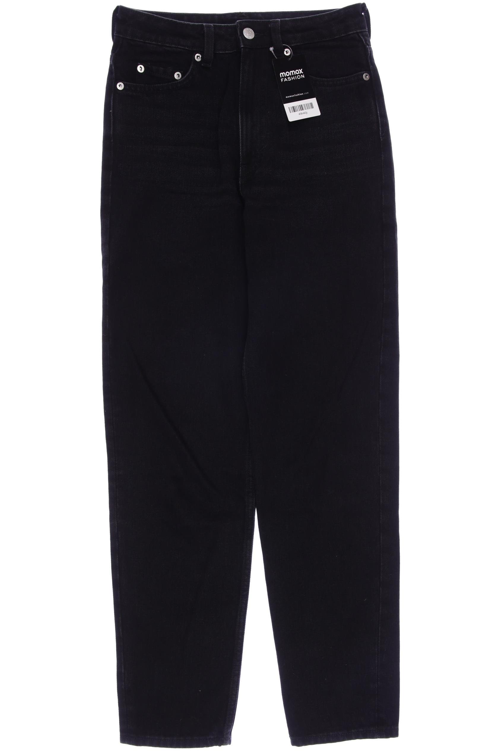 

Weekday Damen Jeans, schwarz, Gr. 25