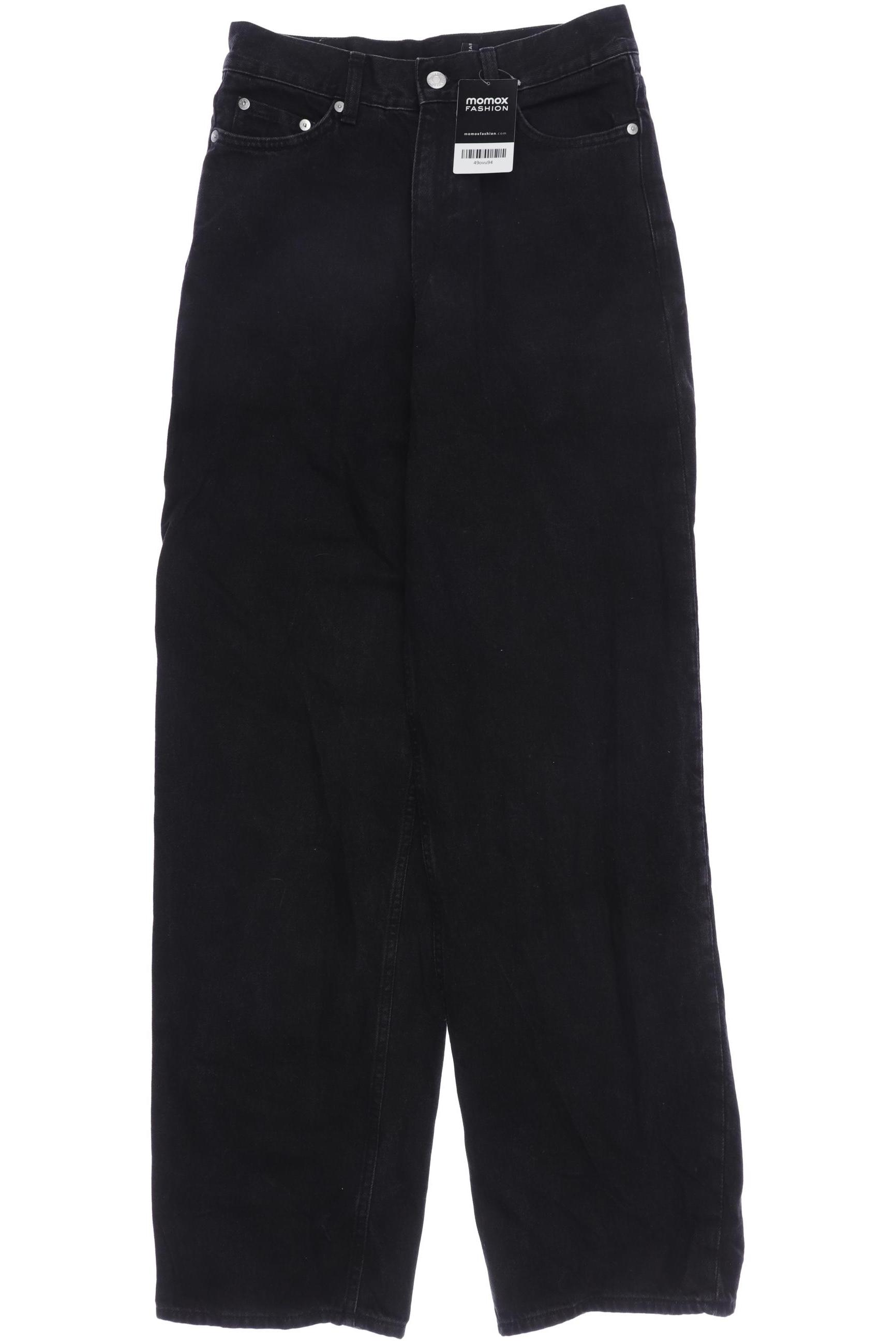

Weekday Damen Jeans, schwarz, Gr. 26