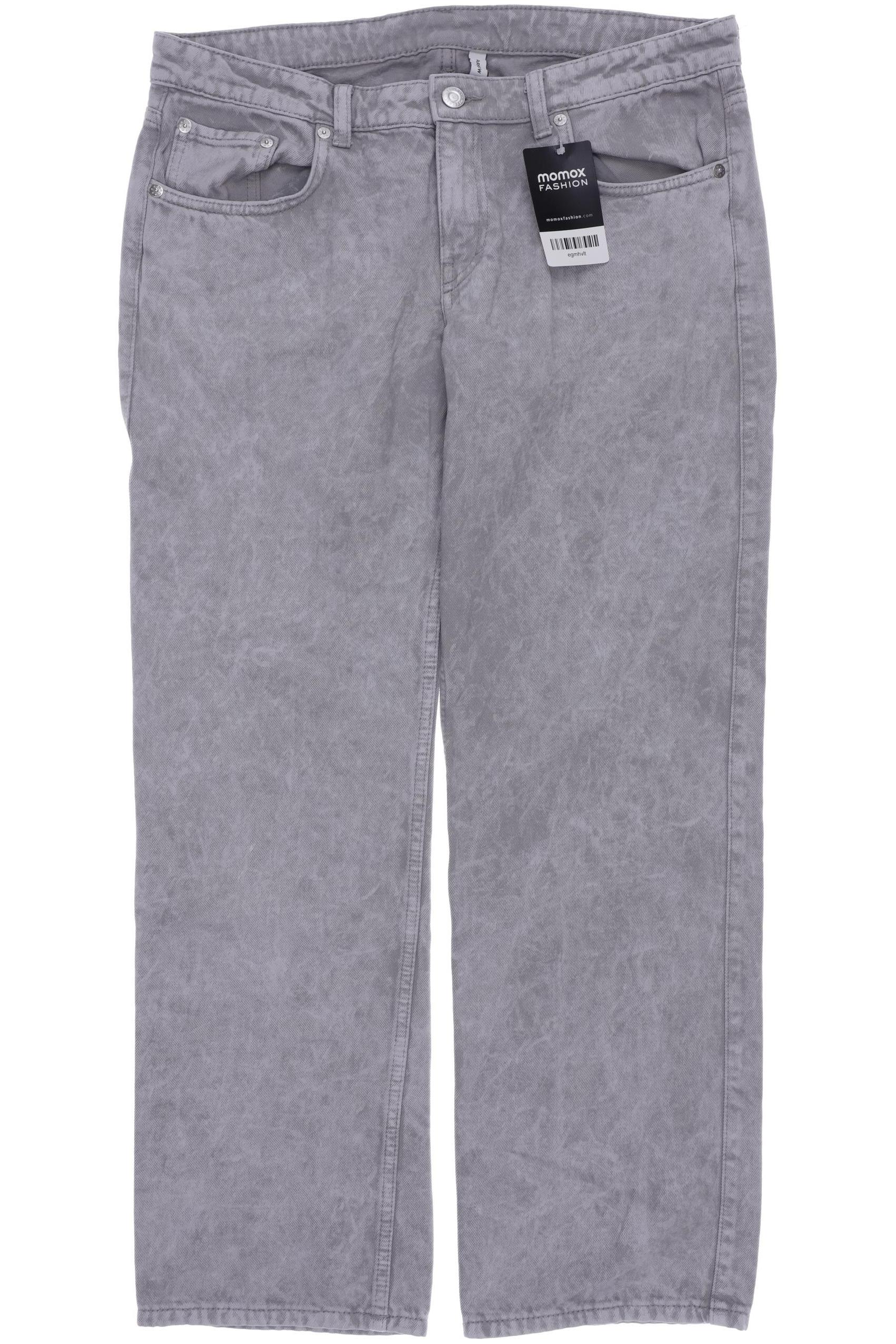 

Weekday Damen Jeans, grau, Gr. 30