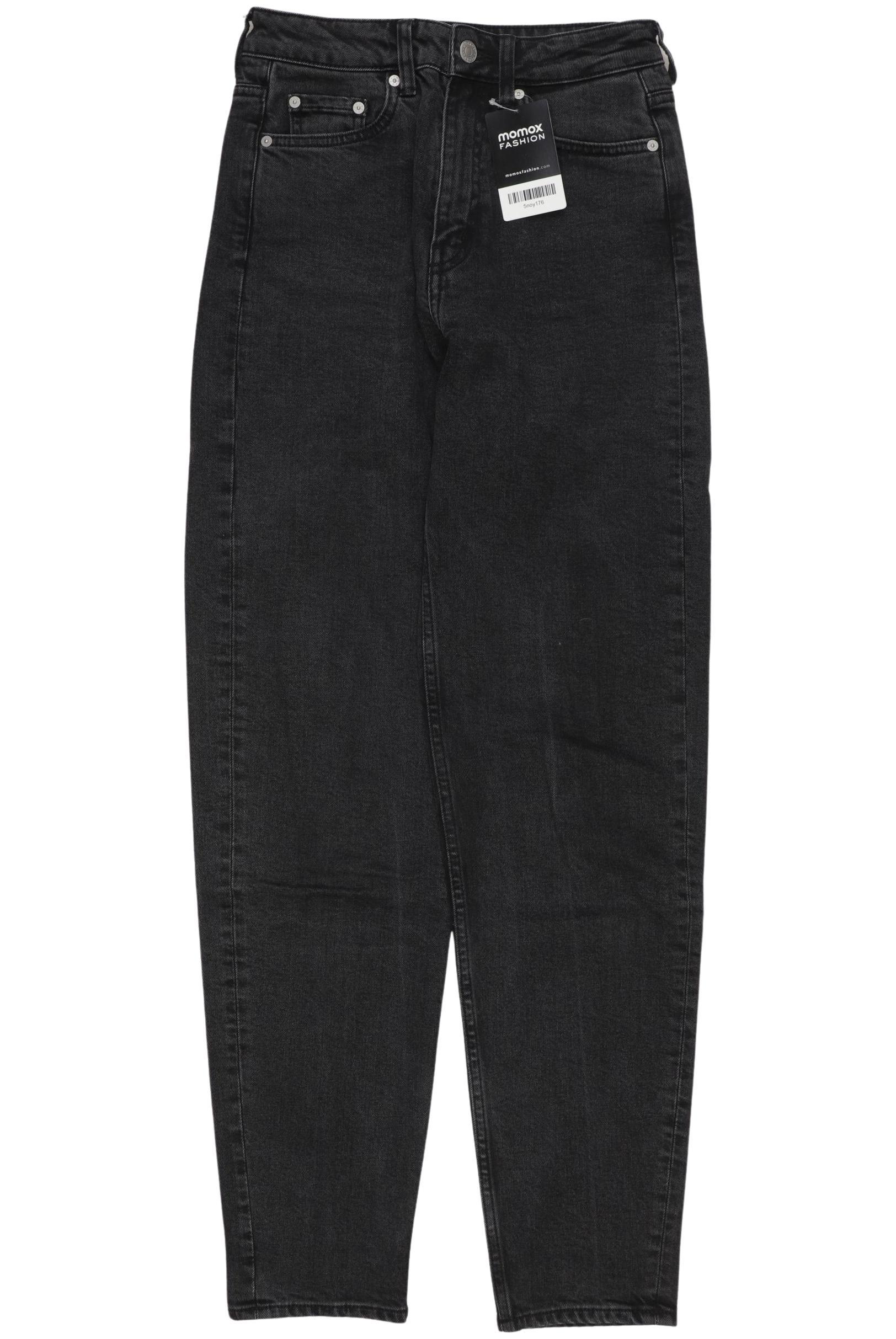 

Weekday Damen Jeans, schwarz, Gr. 24