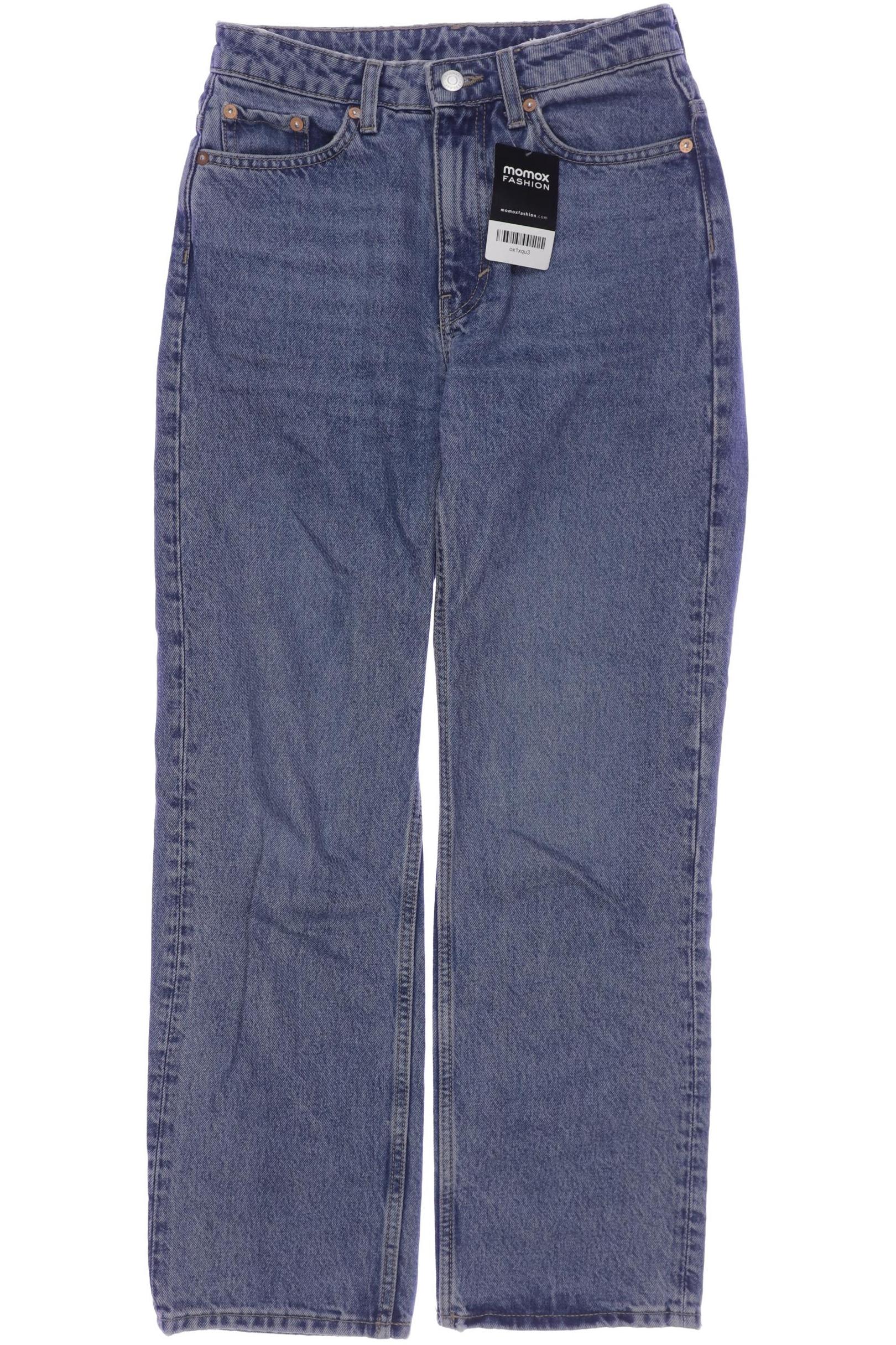 

Weekday Damen Jeans, blau, Gr. 25