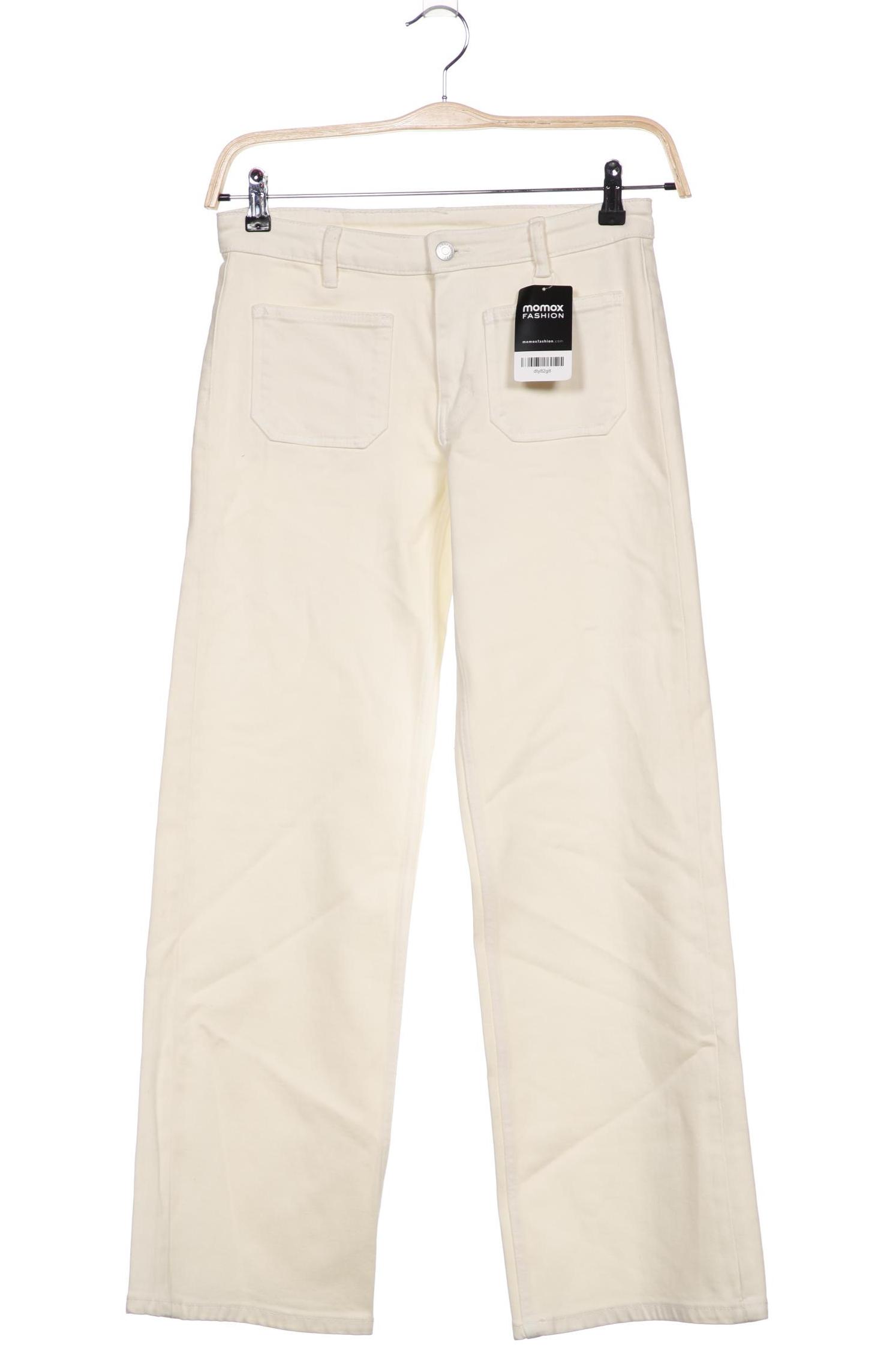 

Weekday Damen Jeans, cremeweiß
