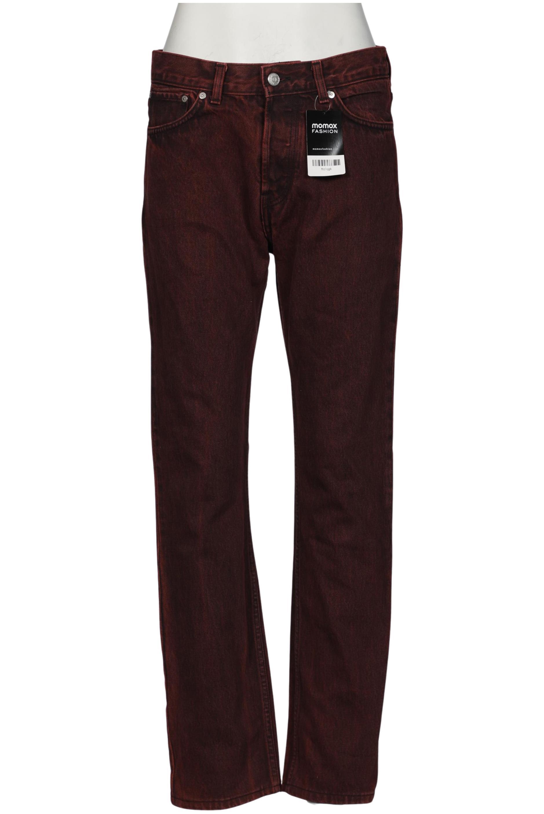 

Weekday Damen Jeans, rot, Gr. 30