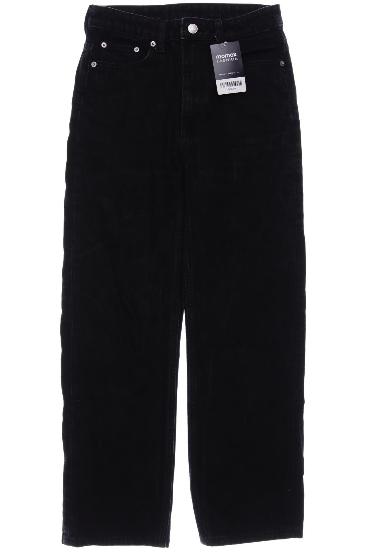 

Weekday Damen Jeans, schwarz