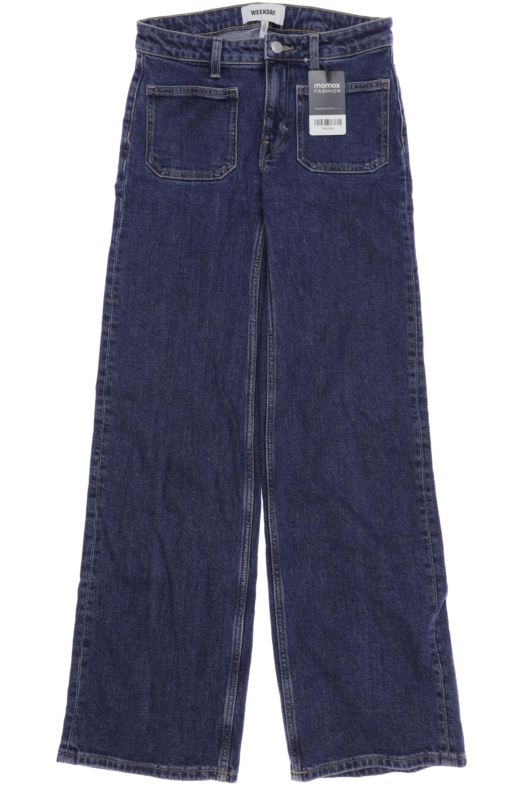 

Weekday Damen Jeans, blau, Gr. 34