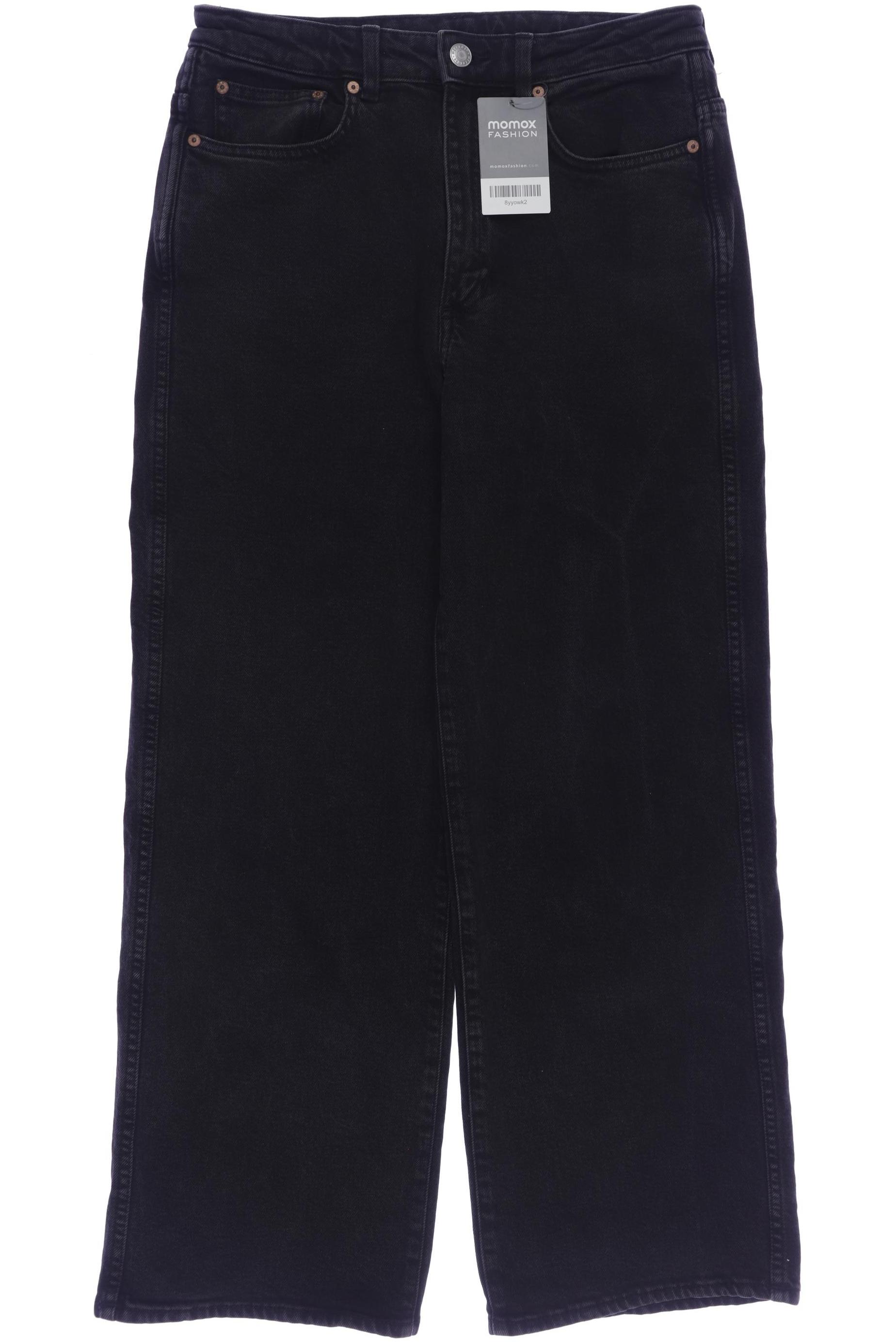 

Weekday Damen Jeans, schwarz, Gr. 30