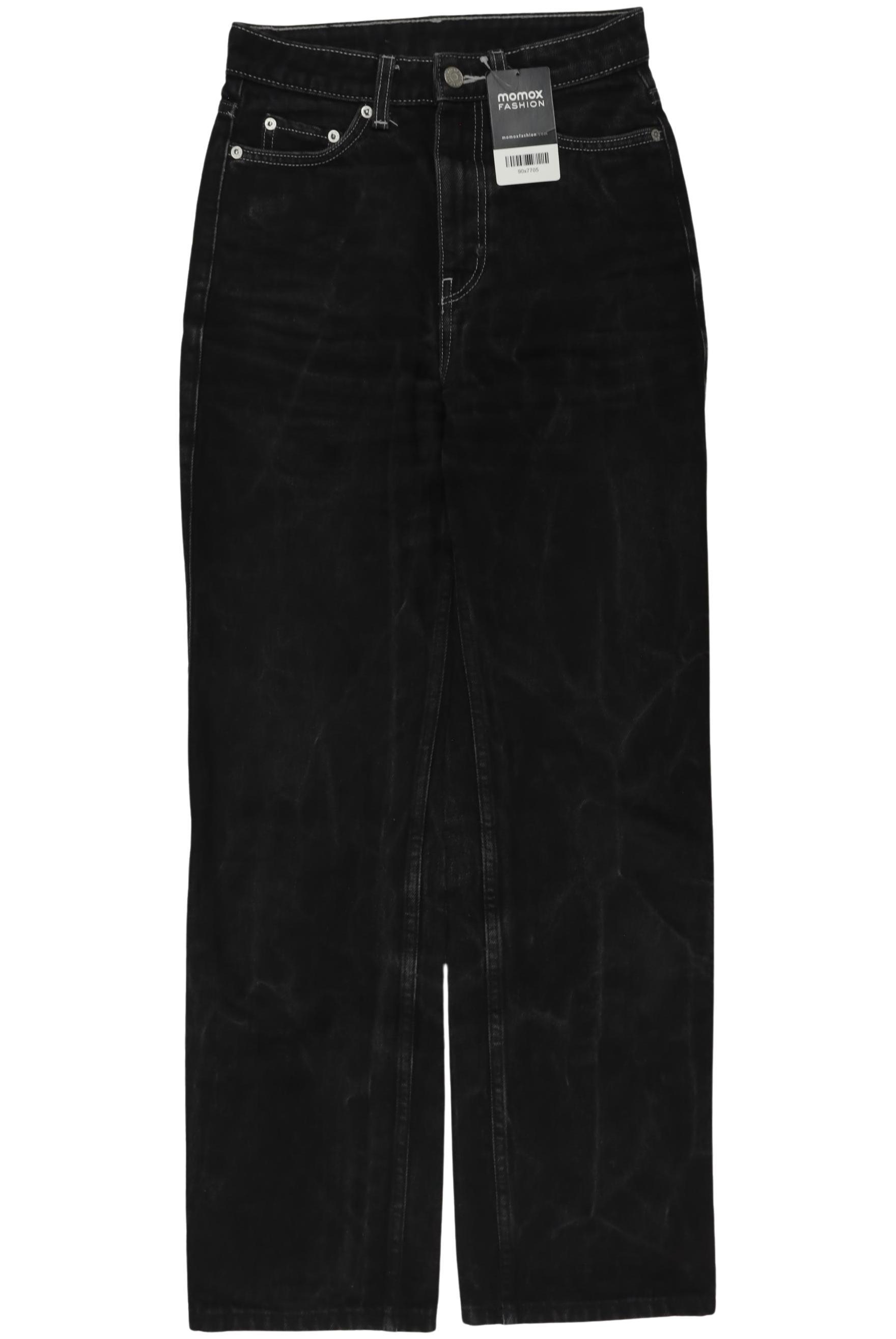 

Weekday Damen Jeans, schwarz, Gr. 24
