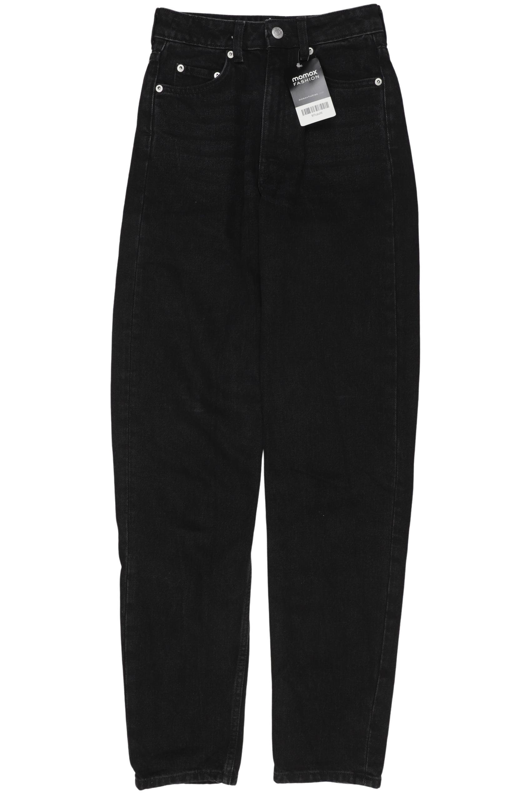 

Weekday Damen Jeans, schwarz, Gr. 24