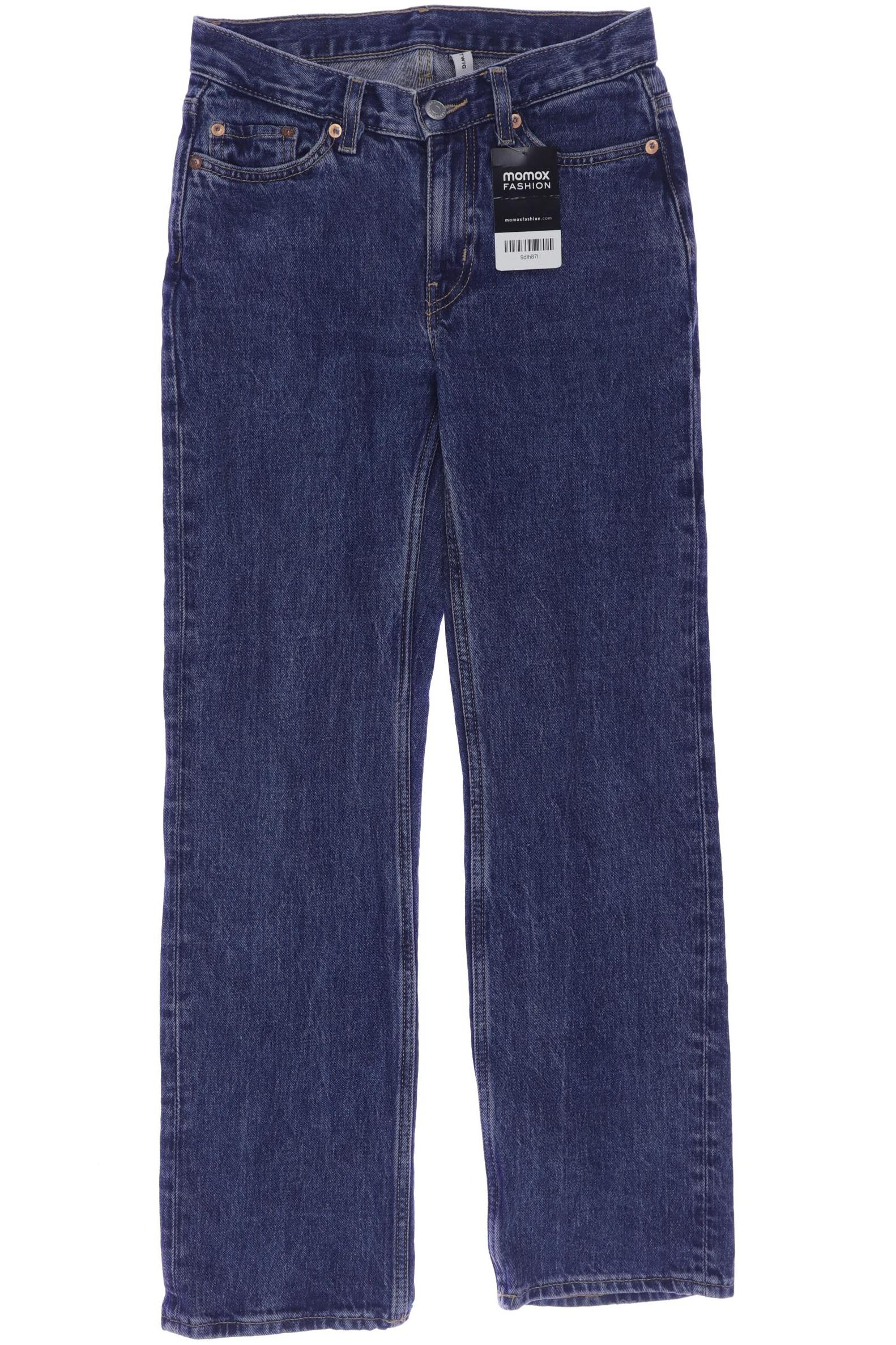 

Weekday Damen Jeans, blau, Gr. 25