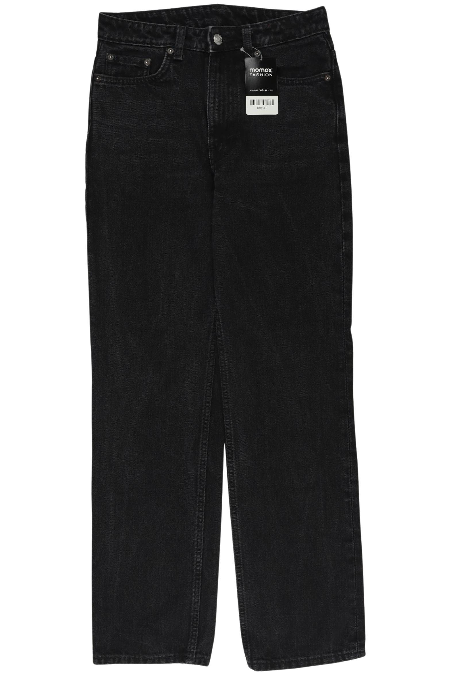 

Weekday Damen Jeans, schwarz, Gr. 26
