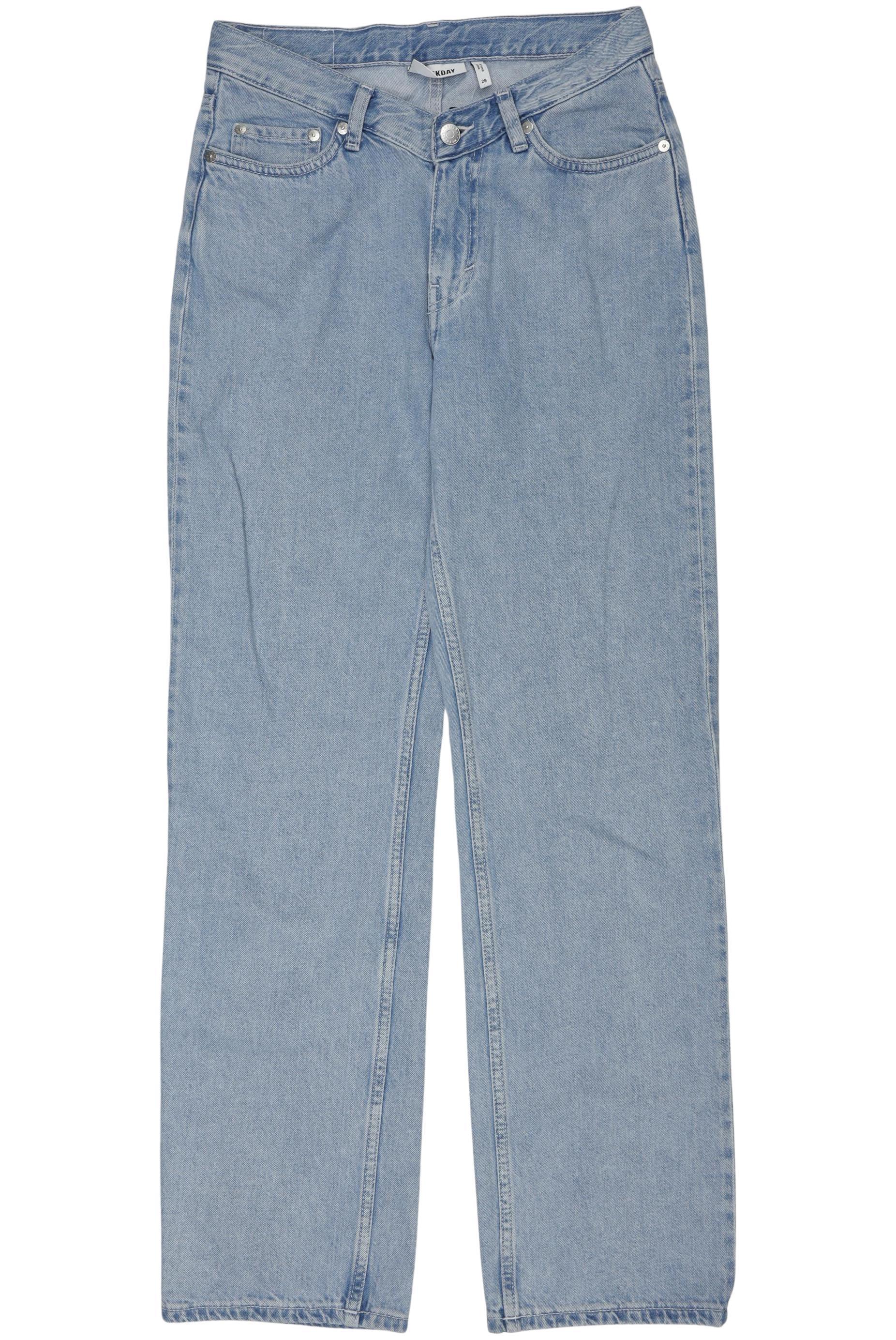 

Weekday Damen Jeans, hellblau, Gr. 28