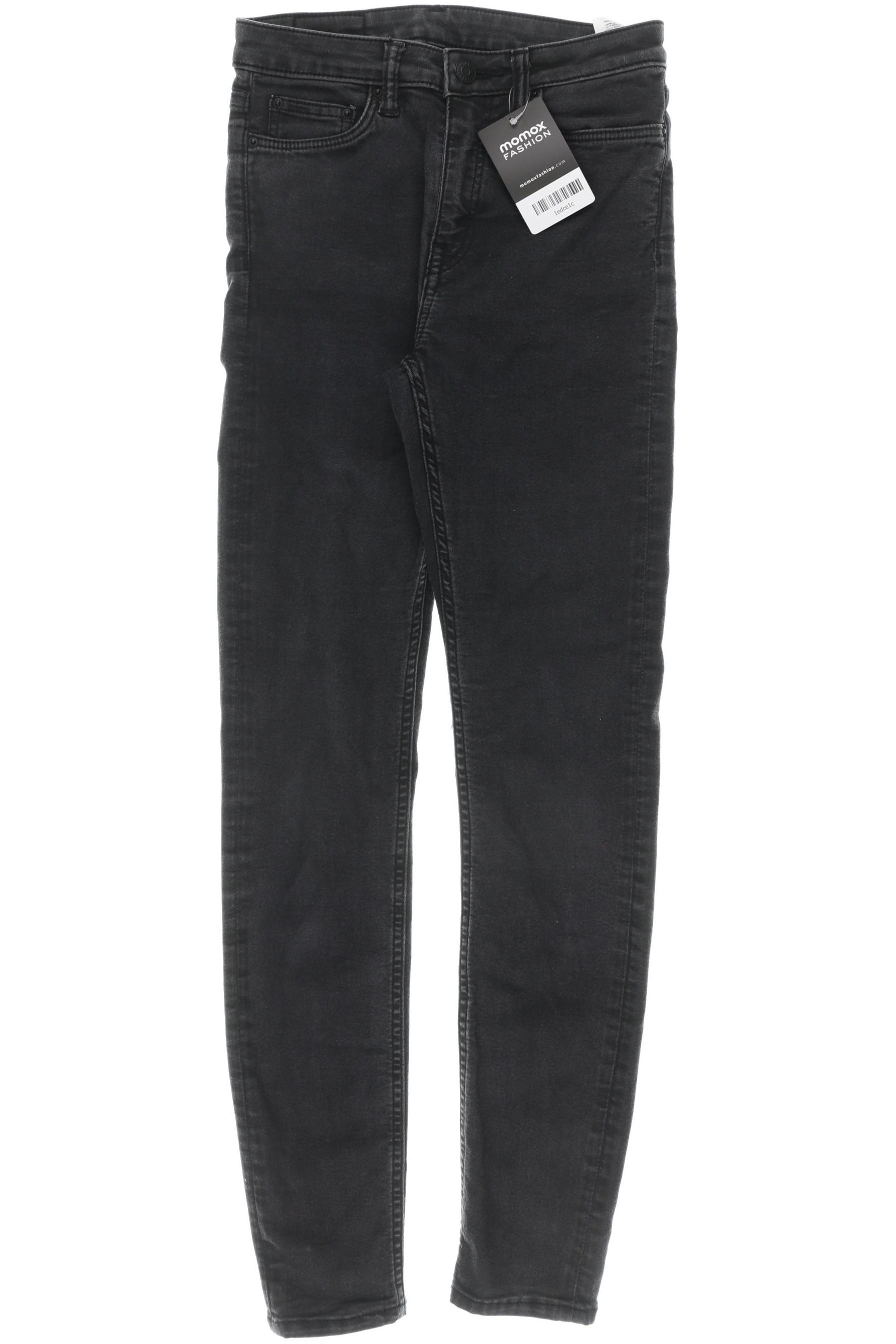 

Weekday Damen Jeans, schwarz, Gr. 25