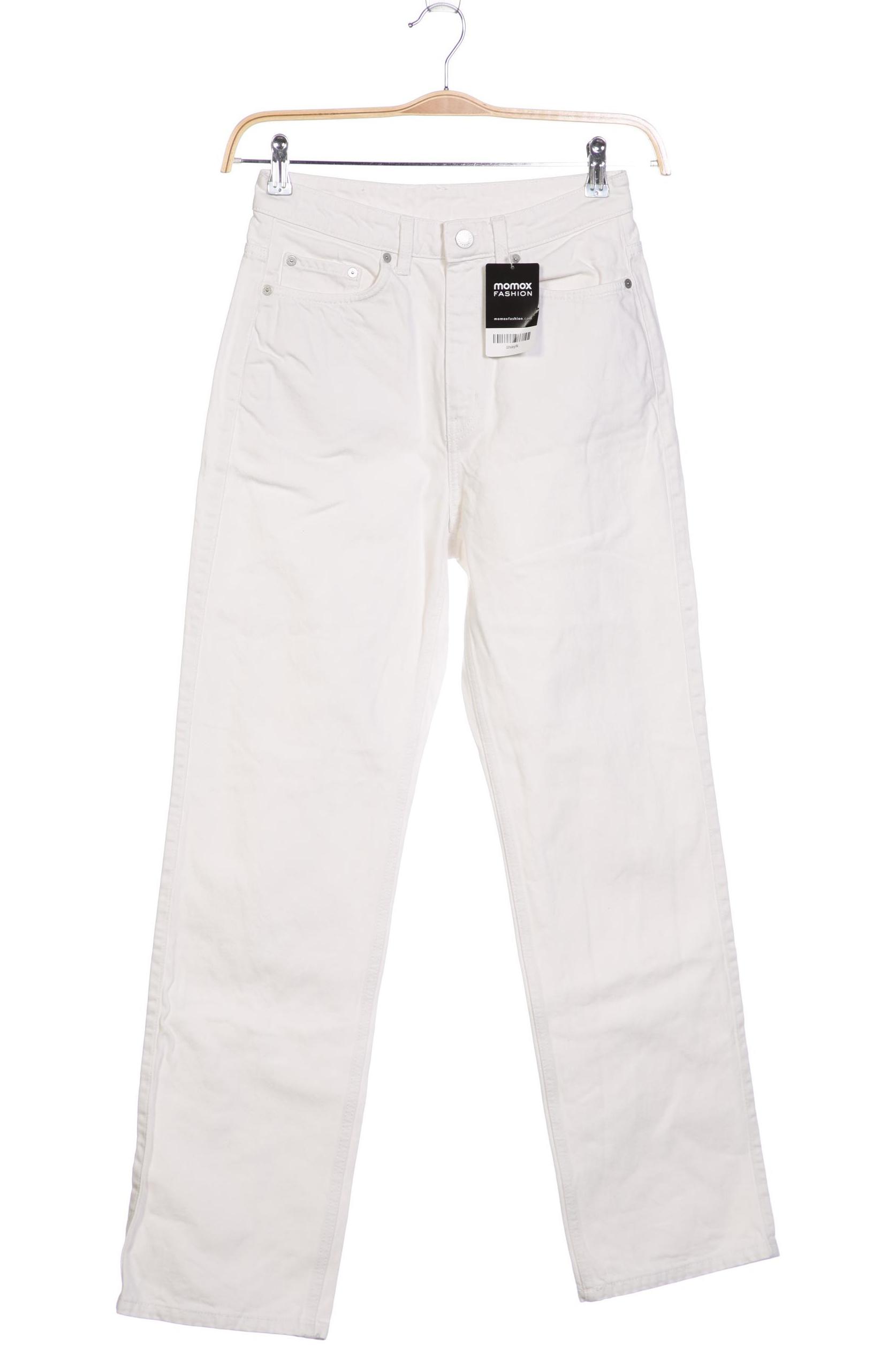

Weekday Damen Jeans, weiß, Gr. 28