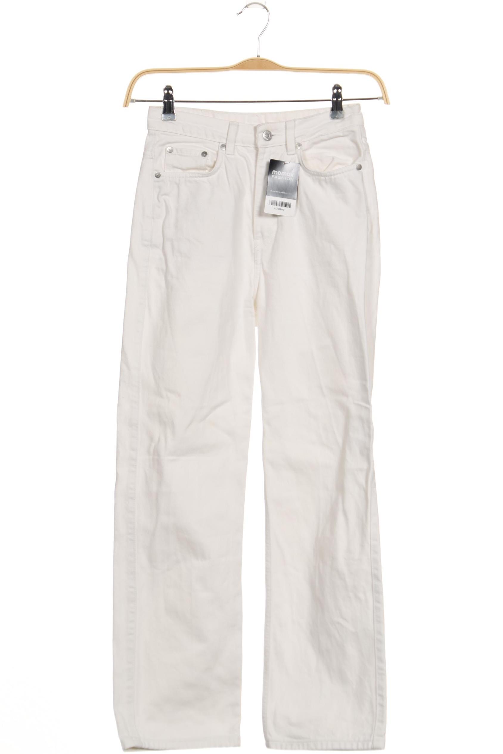 

Weekday Damen Jeans, weiß, Gr. 26