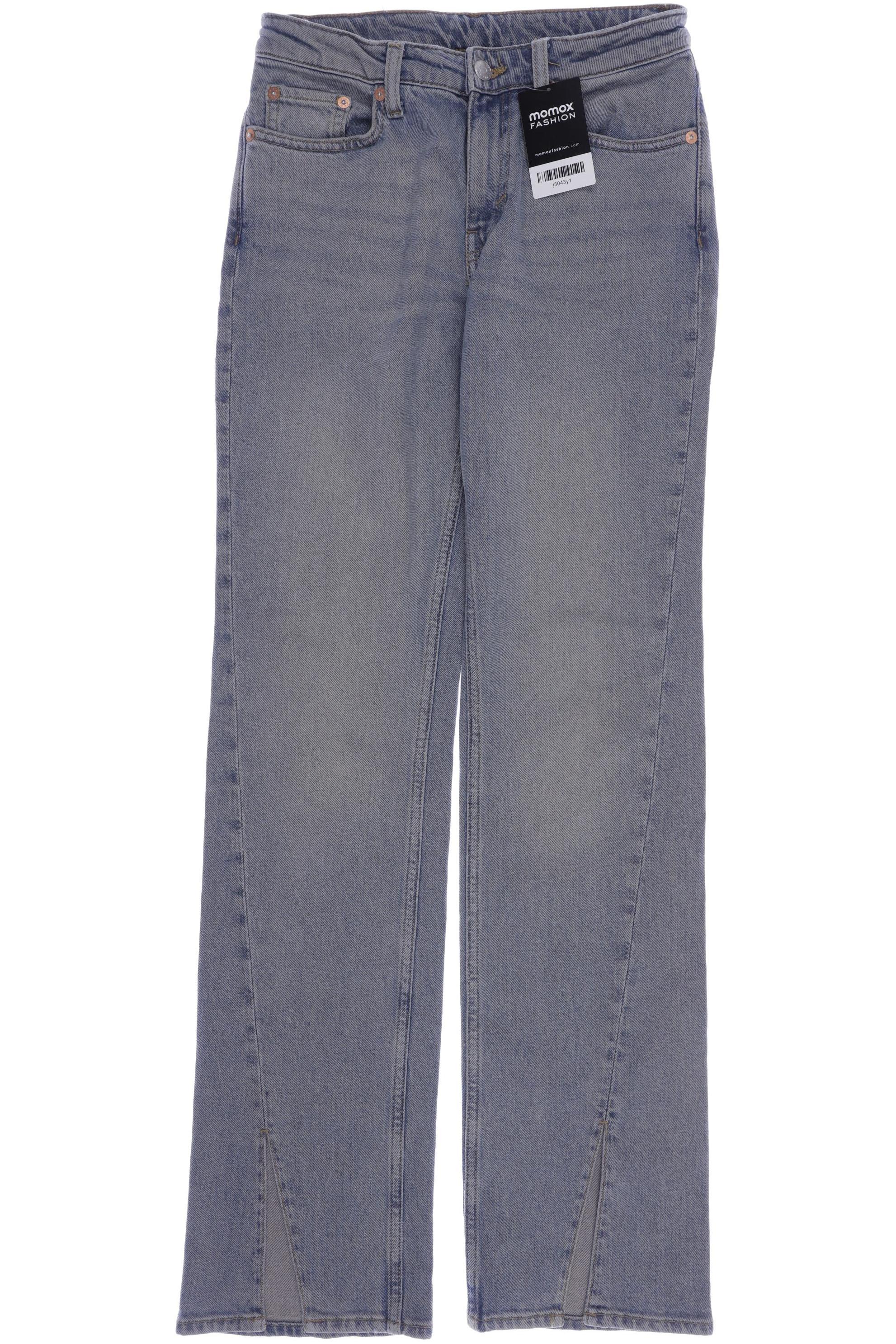 

Weekday Damen Jeans, blau, Gr. 25