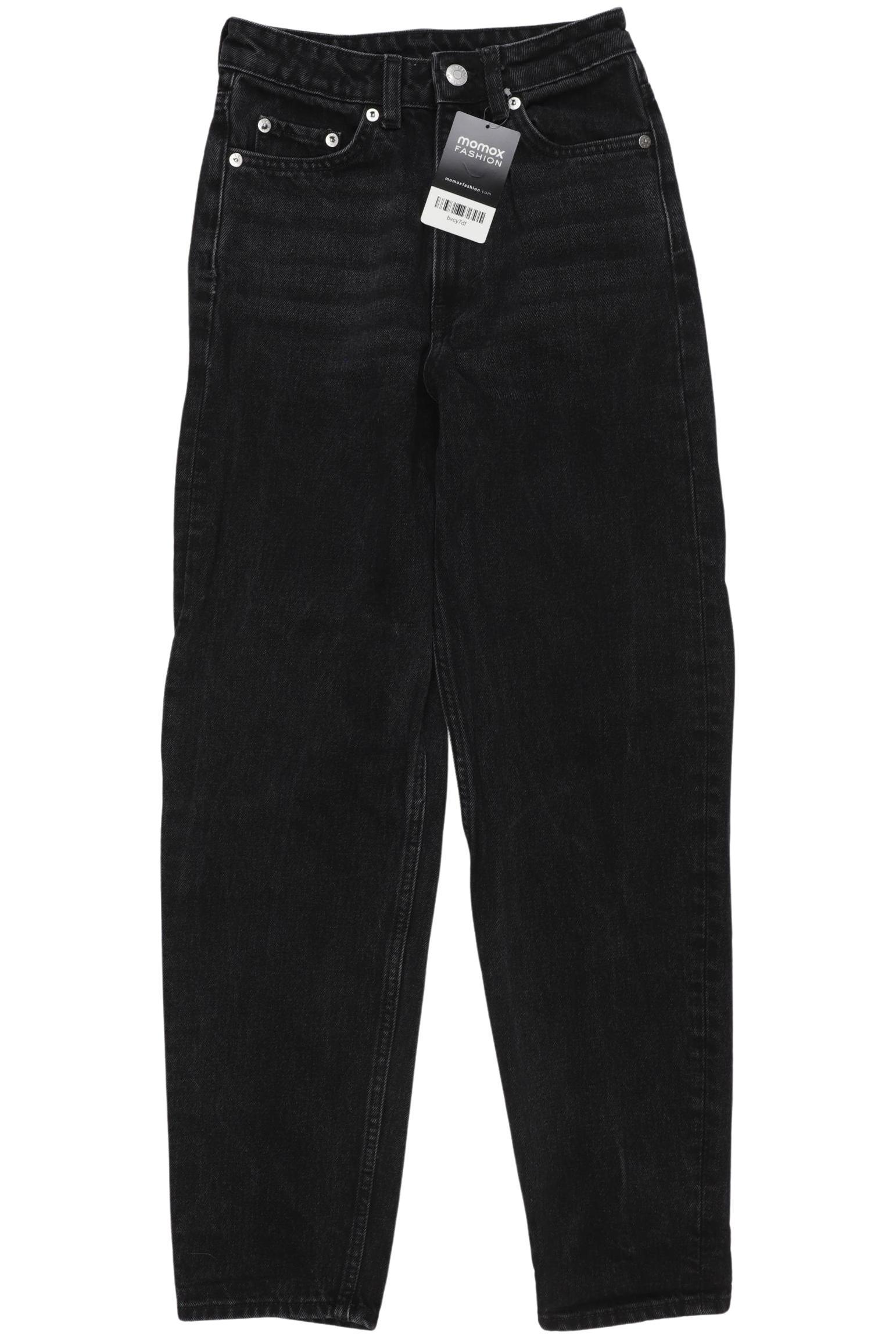 

Weekday Damen Jeans, schwarz, Gr. 24