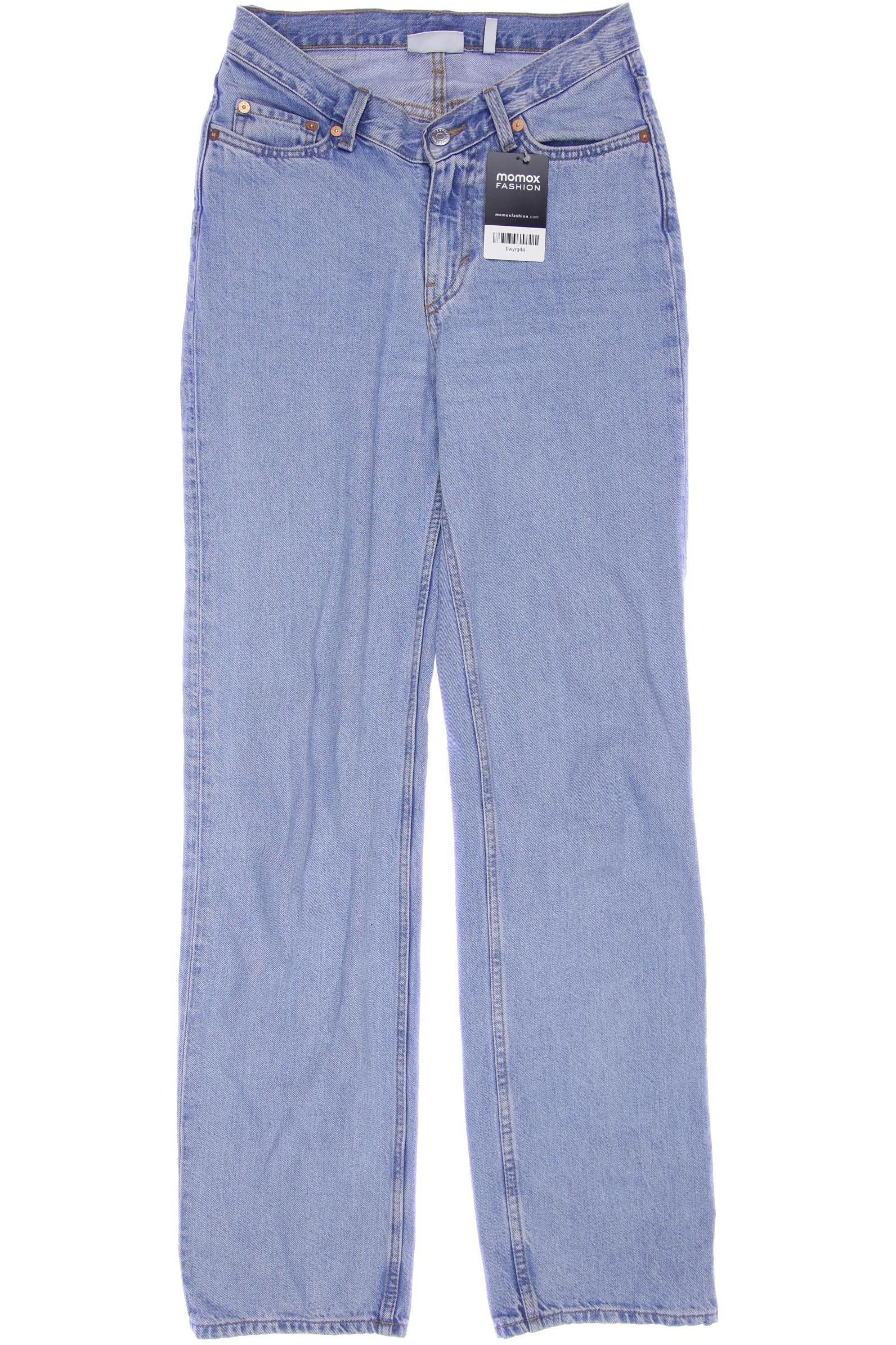 

Weekday Damen Jeans, blau, Gr. 25