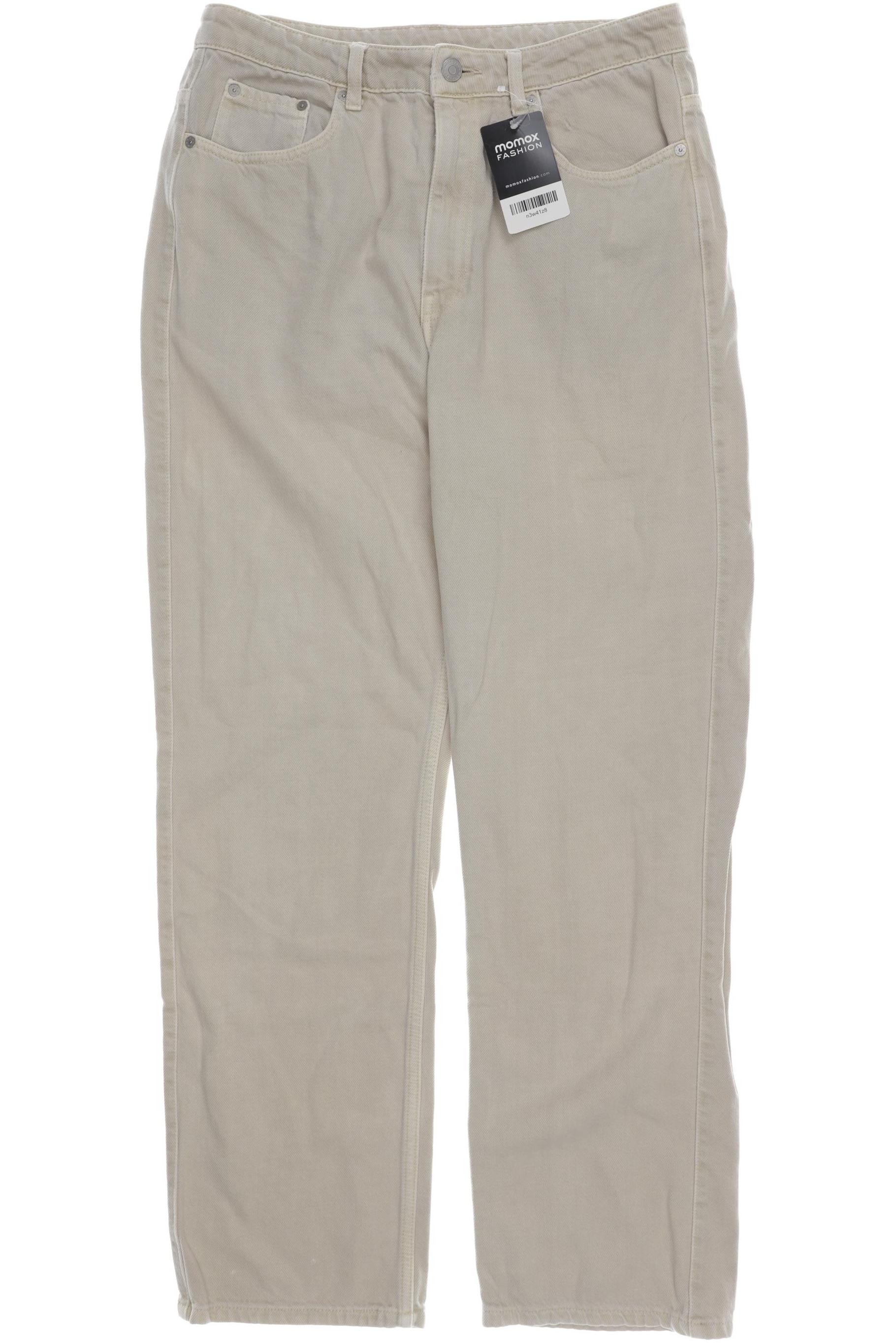 

Weekday Damen Jeans, beige, Gr. 42