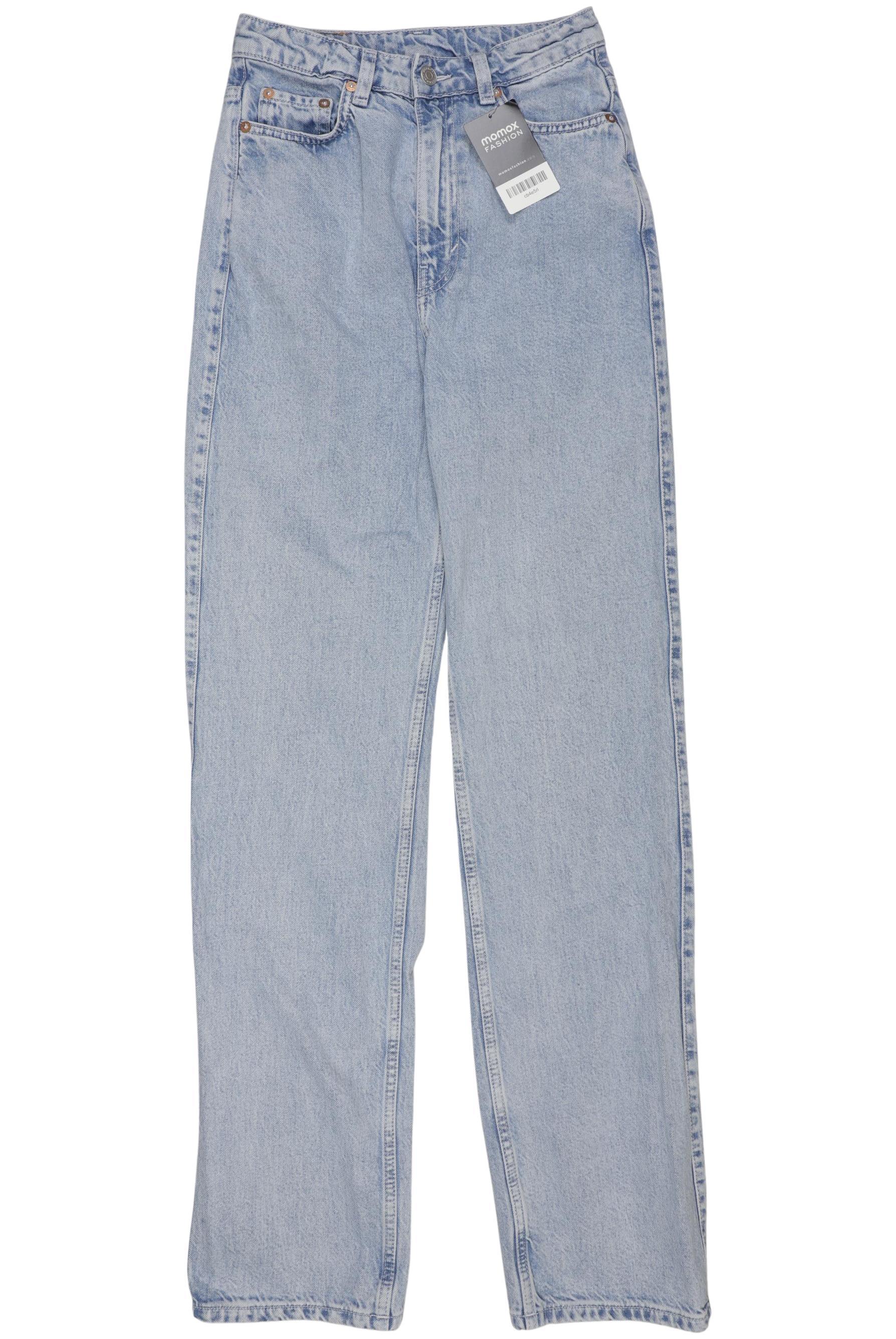 

Weekday Damen Jeans, hellblau, Gr. 25