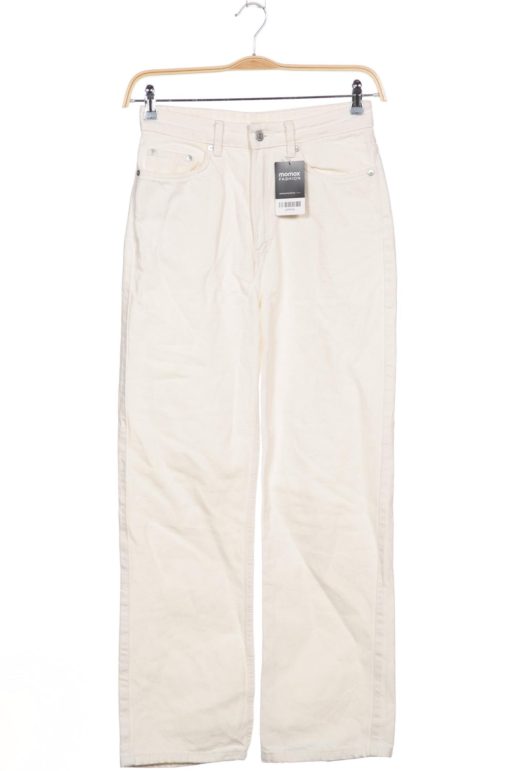 

Weekday Damen Jeans, cremeweiß, Gr. 28