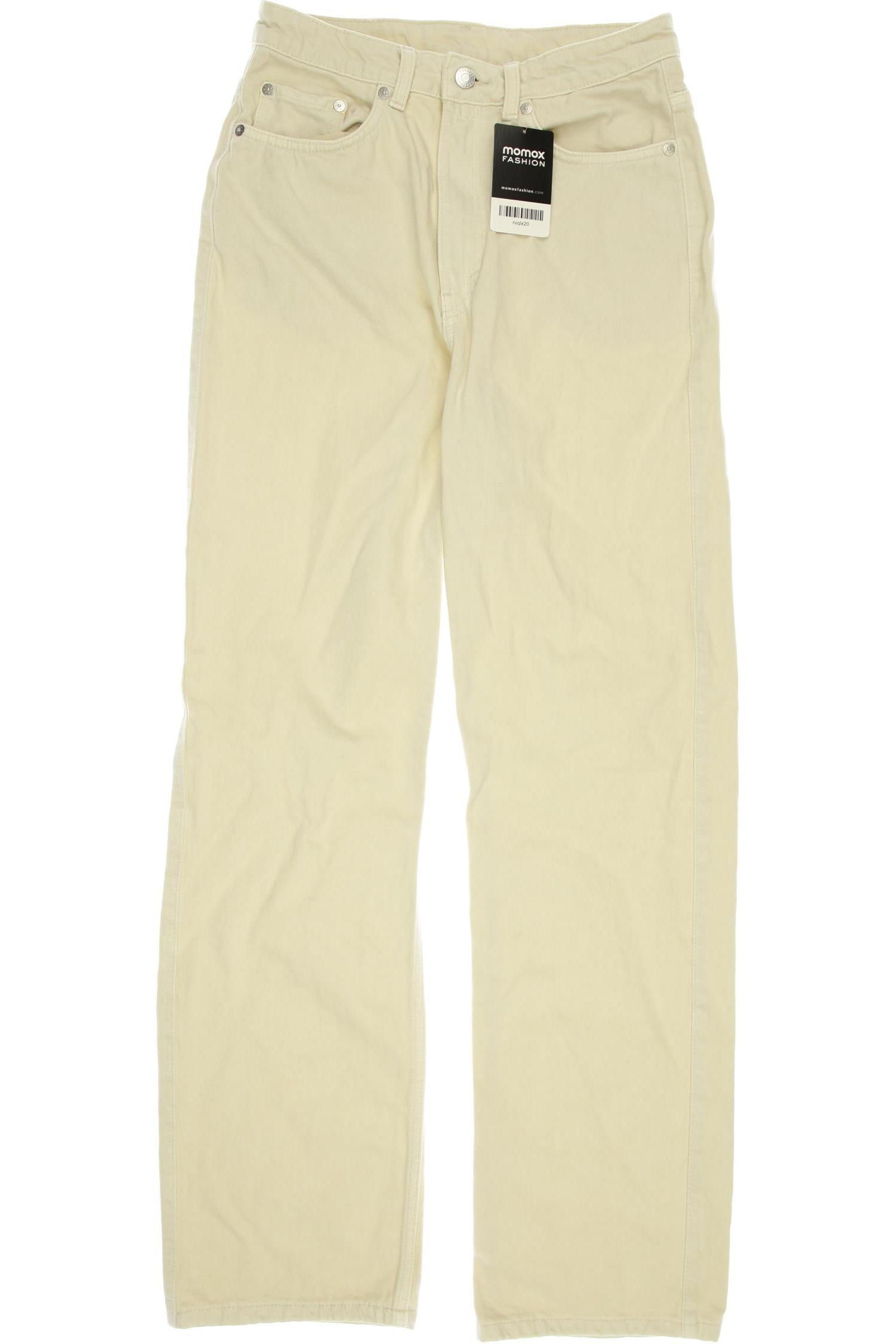 

Weekday Damen Jeans, beige