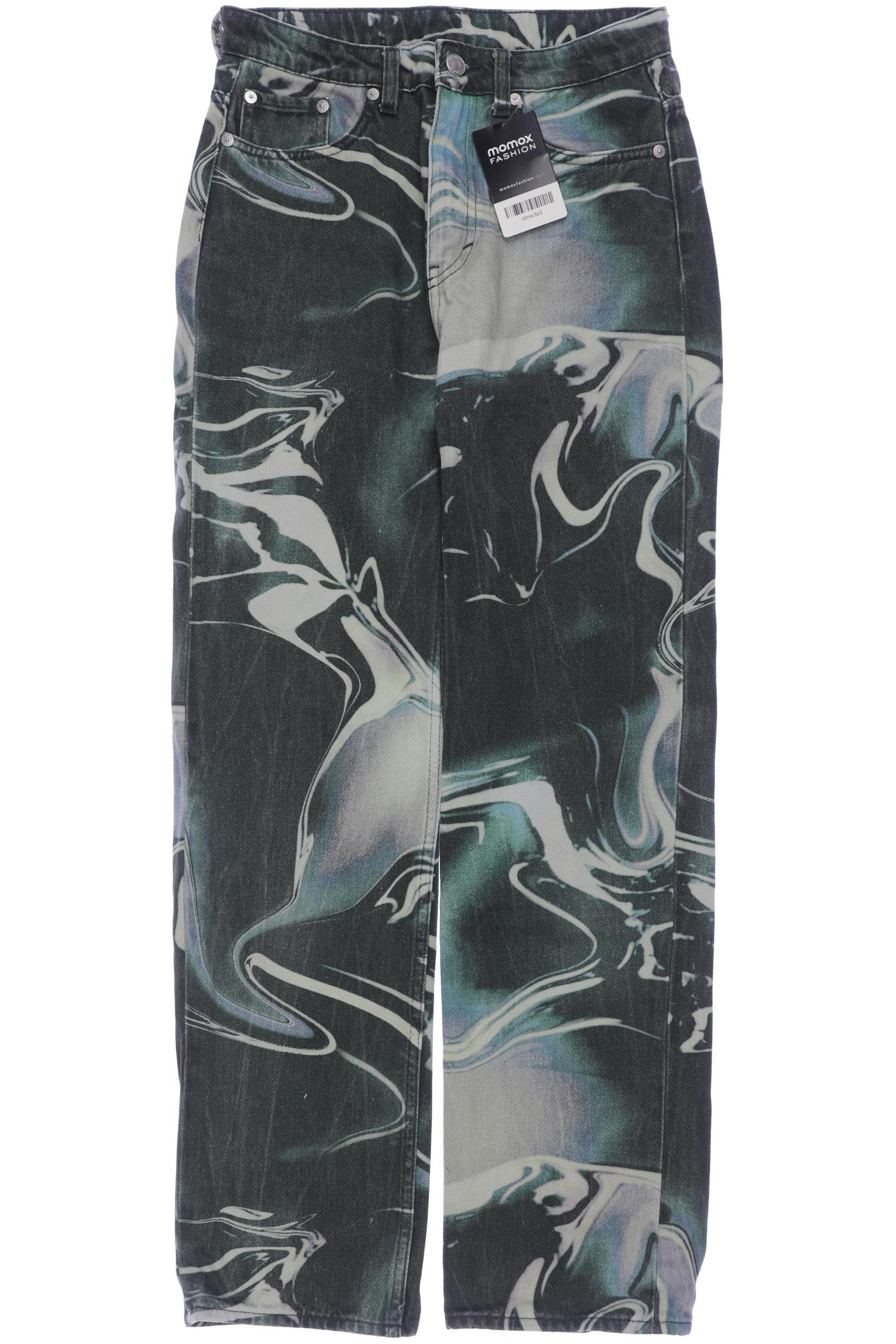 

Weekday Damen Jeans, grün, Gr. 26