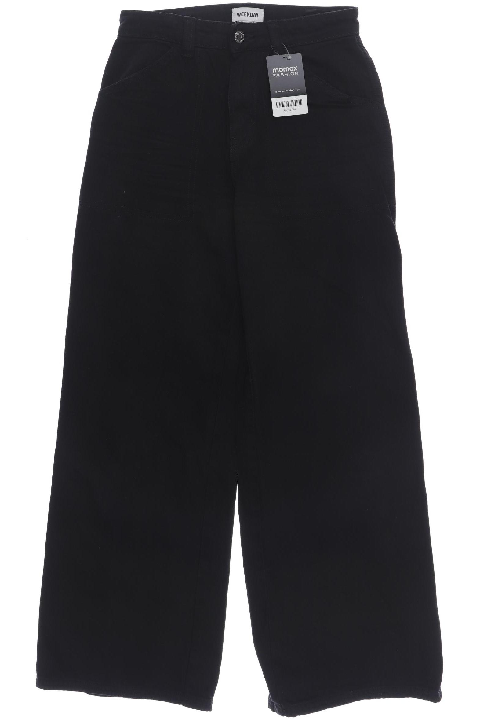 

Weekday Damen Jeans, schwarz