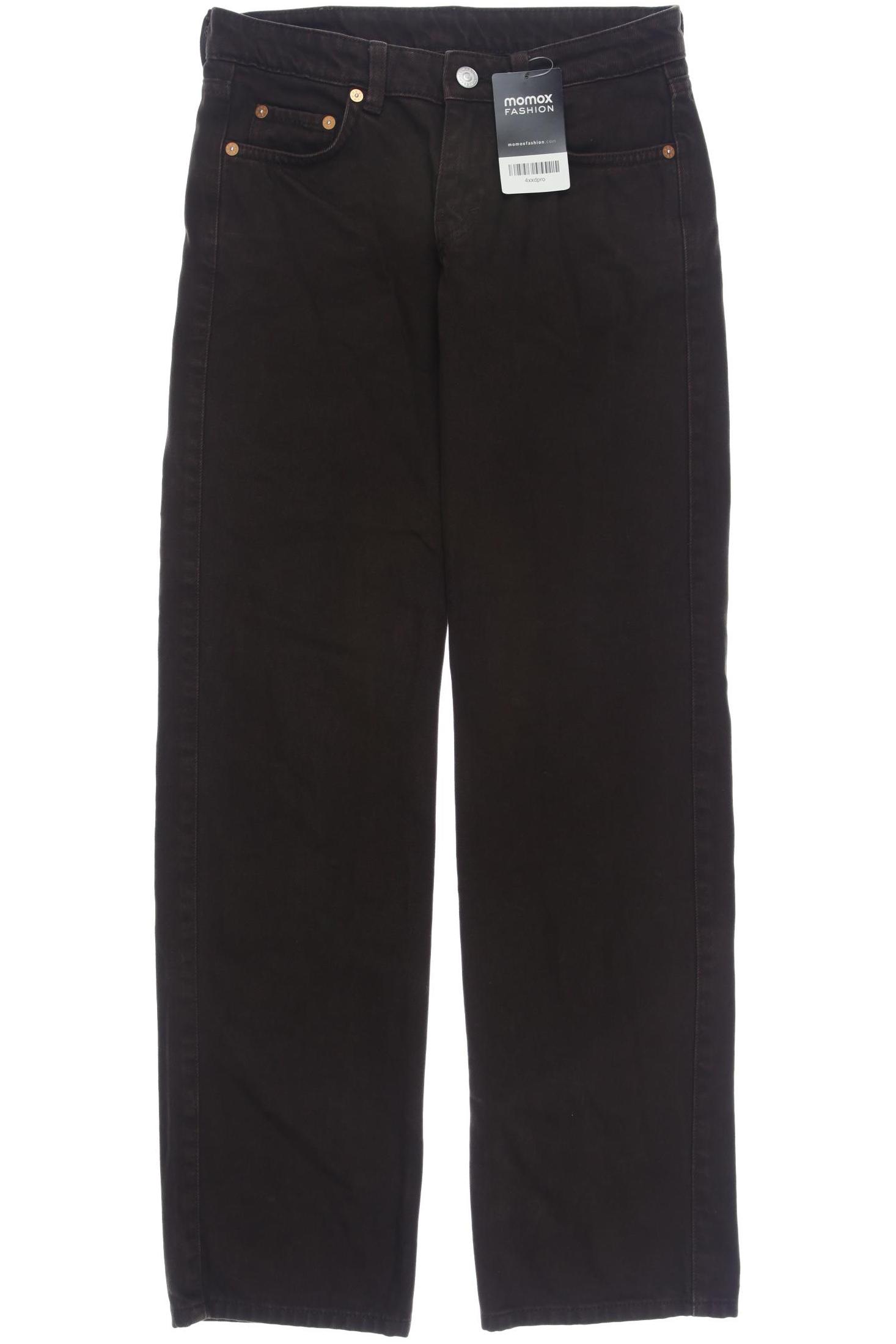 

Weekday Damen Jeans, braun, Gr. 24