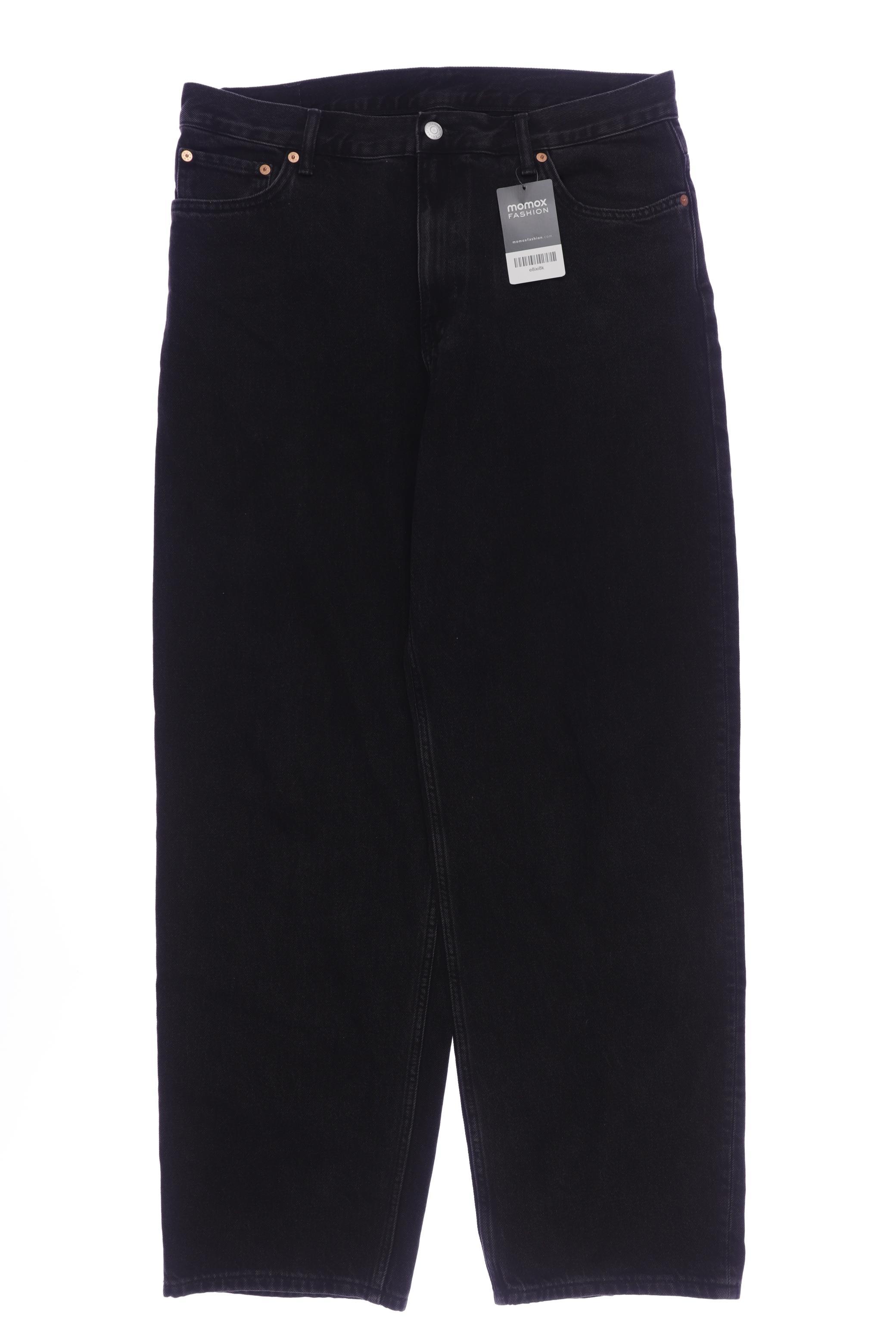 

Weekday Damen Jeans, schwarz, Gr. 33