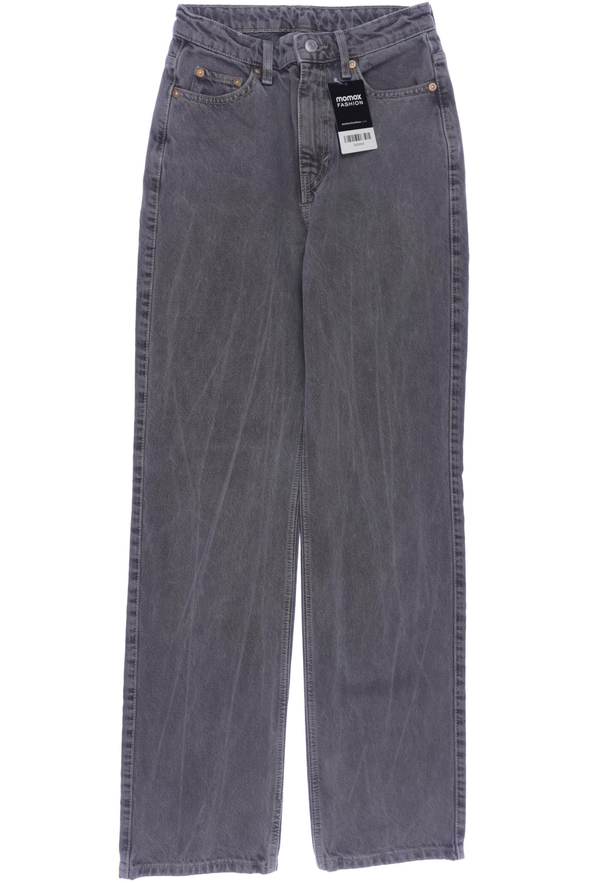 

Weekday Damen Jeans, grau, Gr. 26