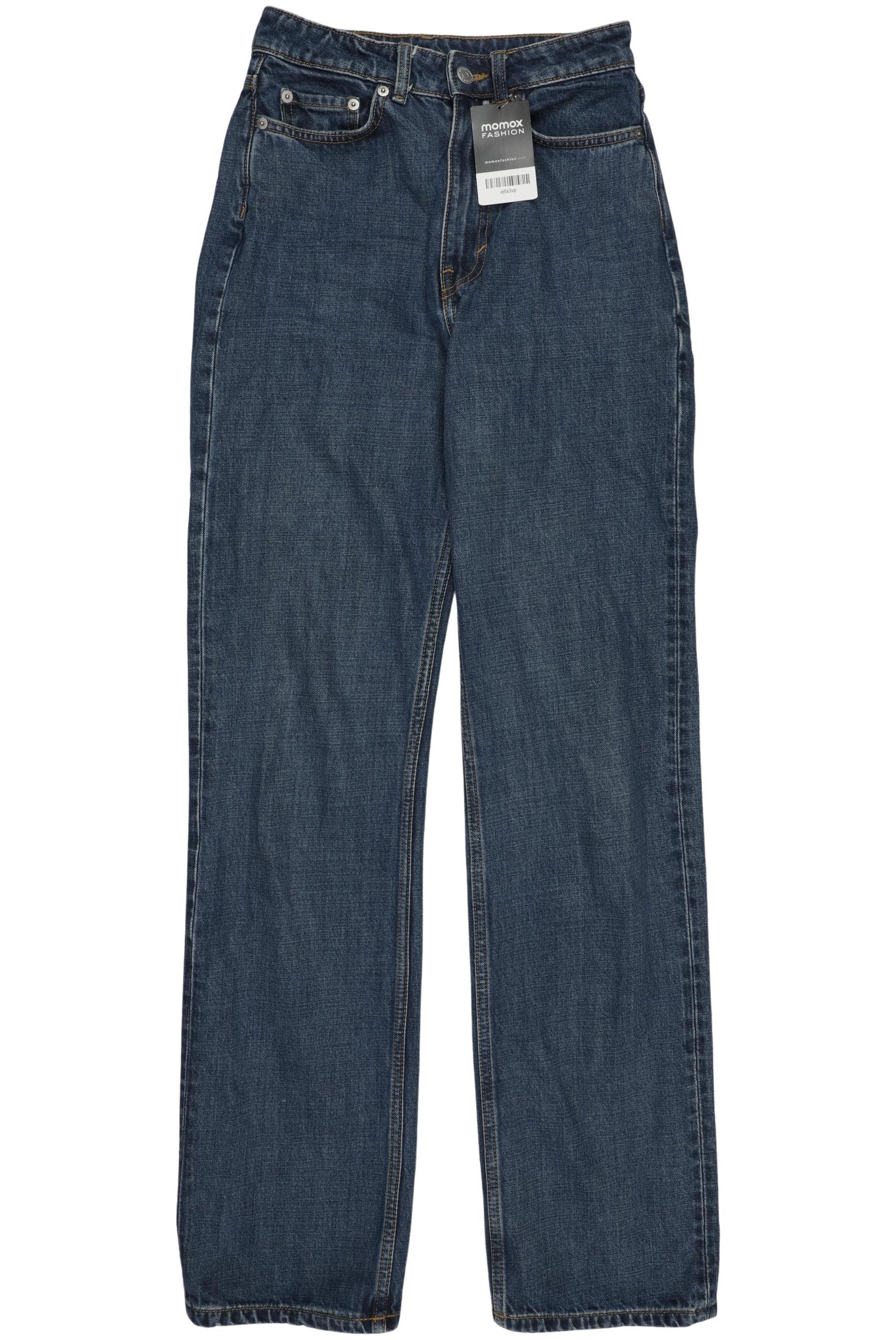 

Weekday Damen Jeans, blau, Gr. 25