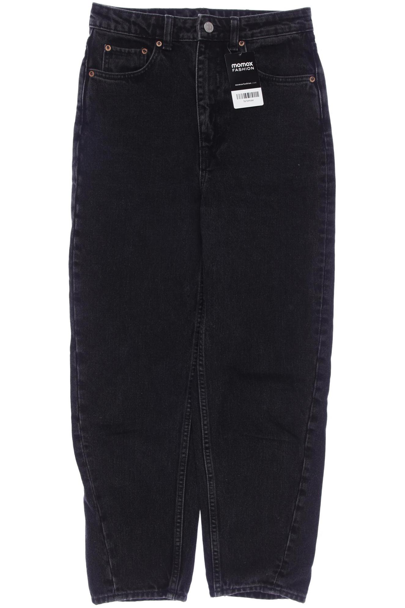 

Weekday Damen Jeans, schwarz, Gr. 25