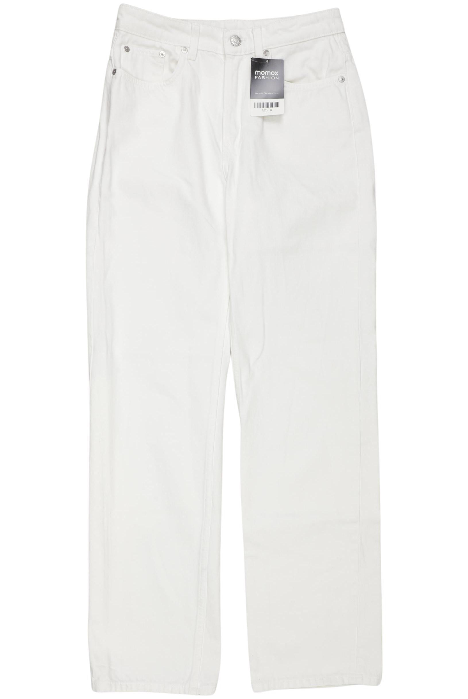 

Weekday Damen Jeans, weiß, Gr. 26