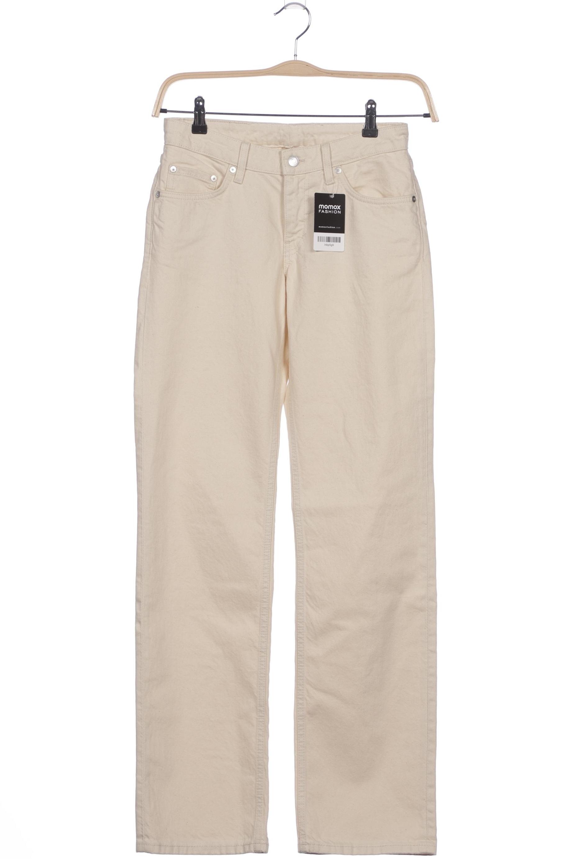 

Weekday Damen Jeans, cremeweiß, Gr. 27